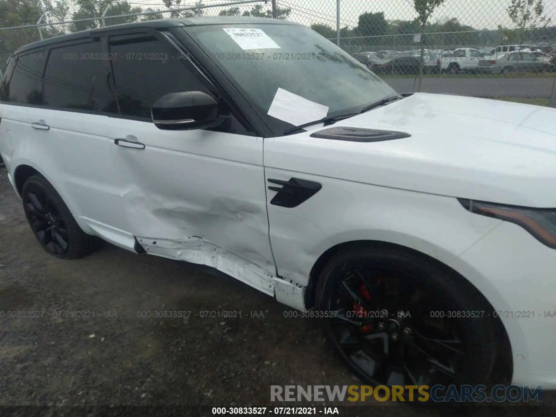 6 Фотография поврежденного автомобиля SALWS2RU6MA782531 LAND ROVER RANGE ROVER SPORT 2021