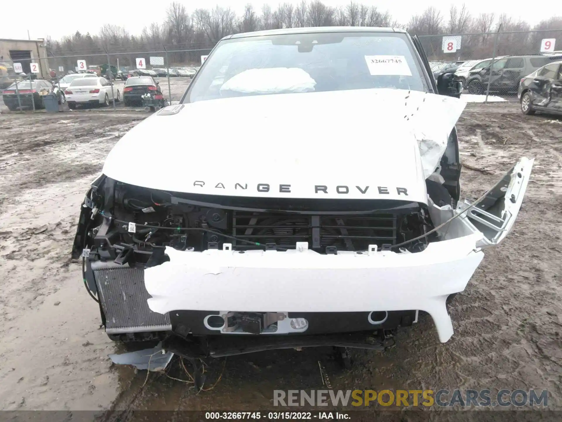 6 Photograph of a damaged car SALWS2RU8MA778691 LAND ROVER RANGE ROVER SPORT 2021