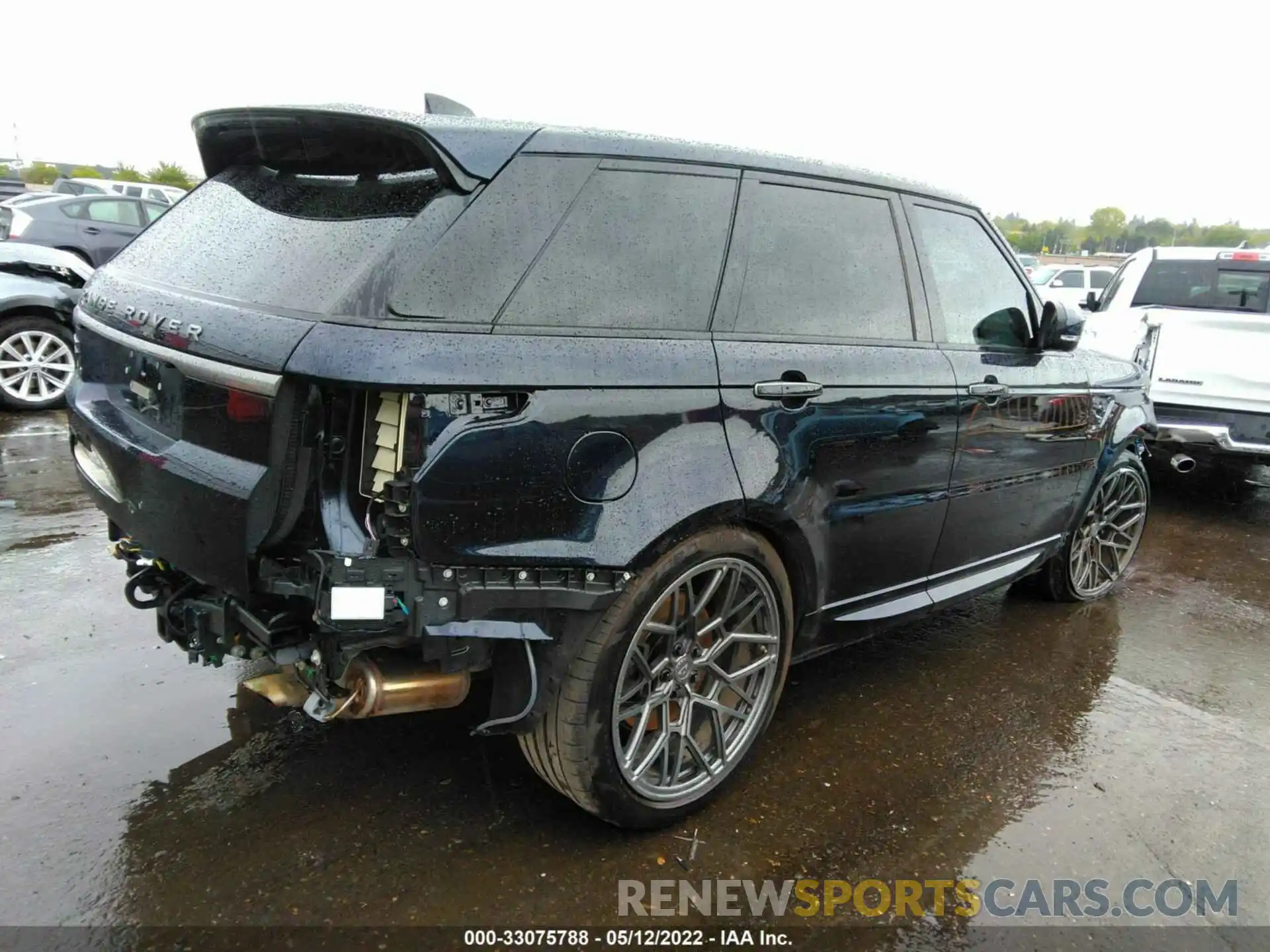 4 Фотография поврежденного автомобиля SALWV2SE0MA763161 LAND ROVER RANGE ROVER SPORT 2021