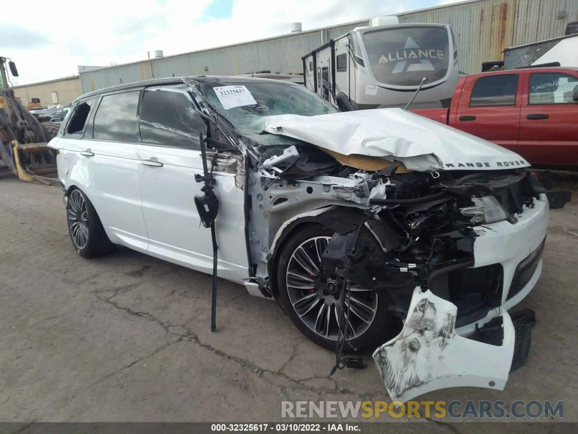 1 Photograph of a damaged car SALWV2SE5MA766685 LAND ROVER RANGE ROVER SPORT 2021