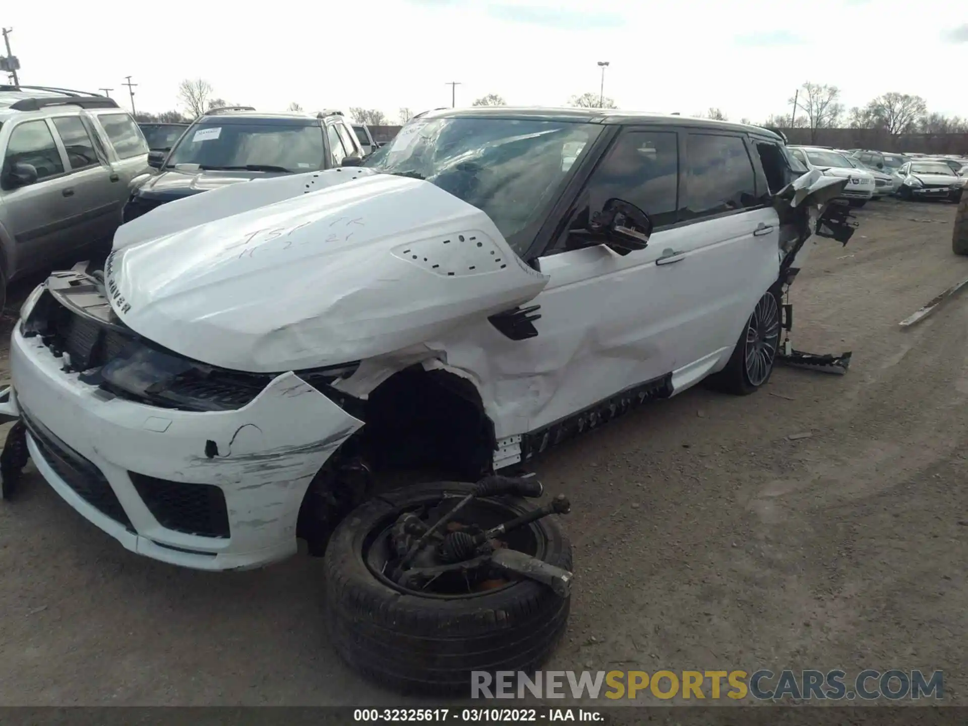 2 Photograph of a damaged car SALWV2SE5MA766685 LAND ROVER RANGE ROVER SPORT 2021