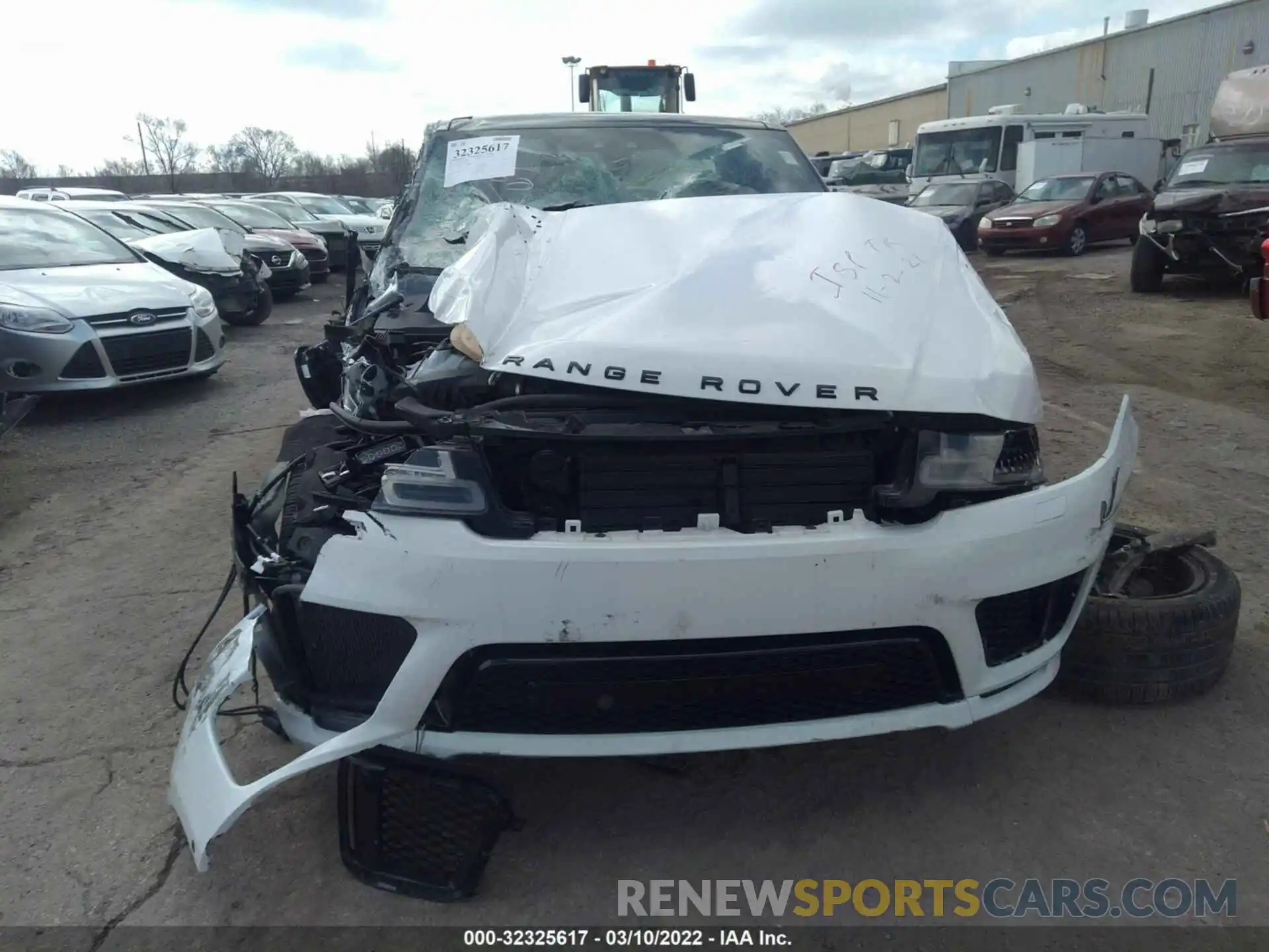 6 Photograph of a damaged car SALWV2SE5MA766685 LAND ROVER RANGE ROVER SPORT 2021