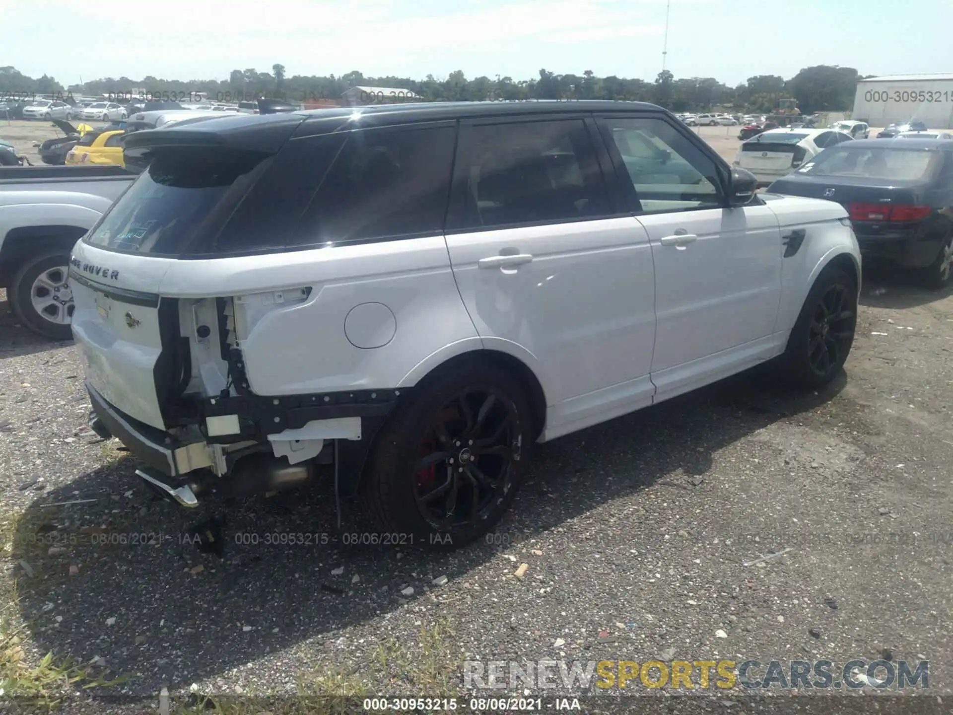 4 Photograph of a damaged car SALWZ2RE4MA785531 LAND ROVER RANGE ROVER SPORT 2021