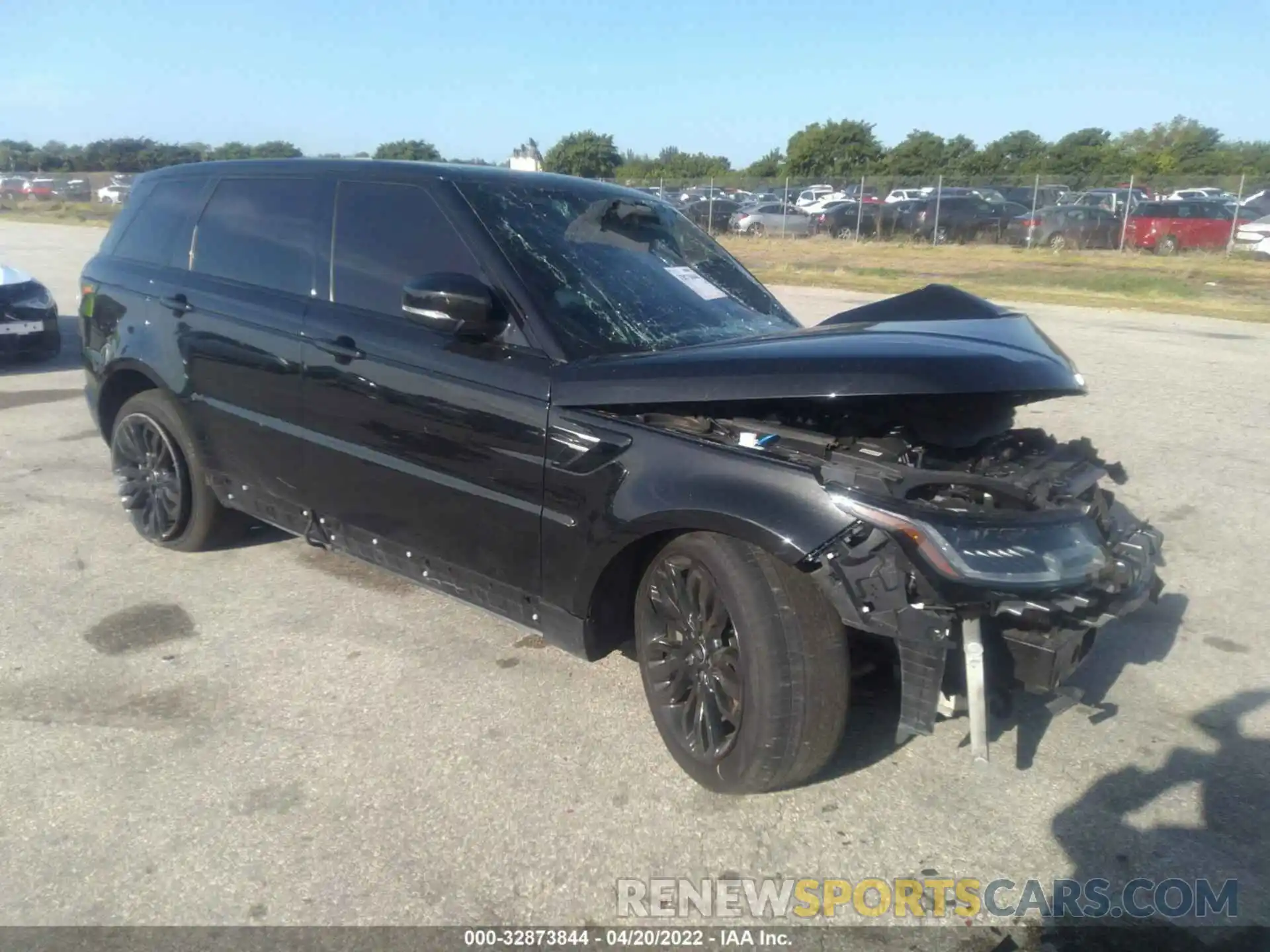 1 Photograph of a damaged car SALWG2SU2NA203323 LAND ROVER RANGE ROVER SPORT 2022