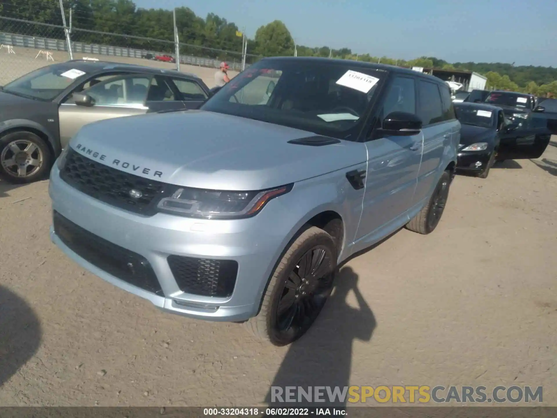 2 Фотография поврежденного автомобиля SALWR2SE5NA237968 LAND ROVER RANGE ROVER SPORT 2022