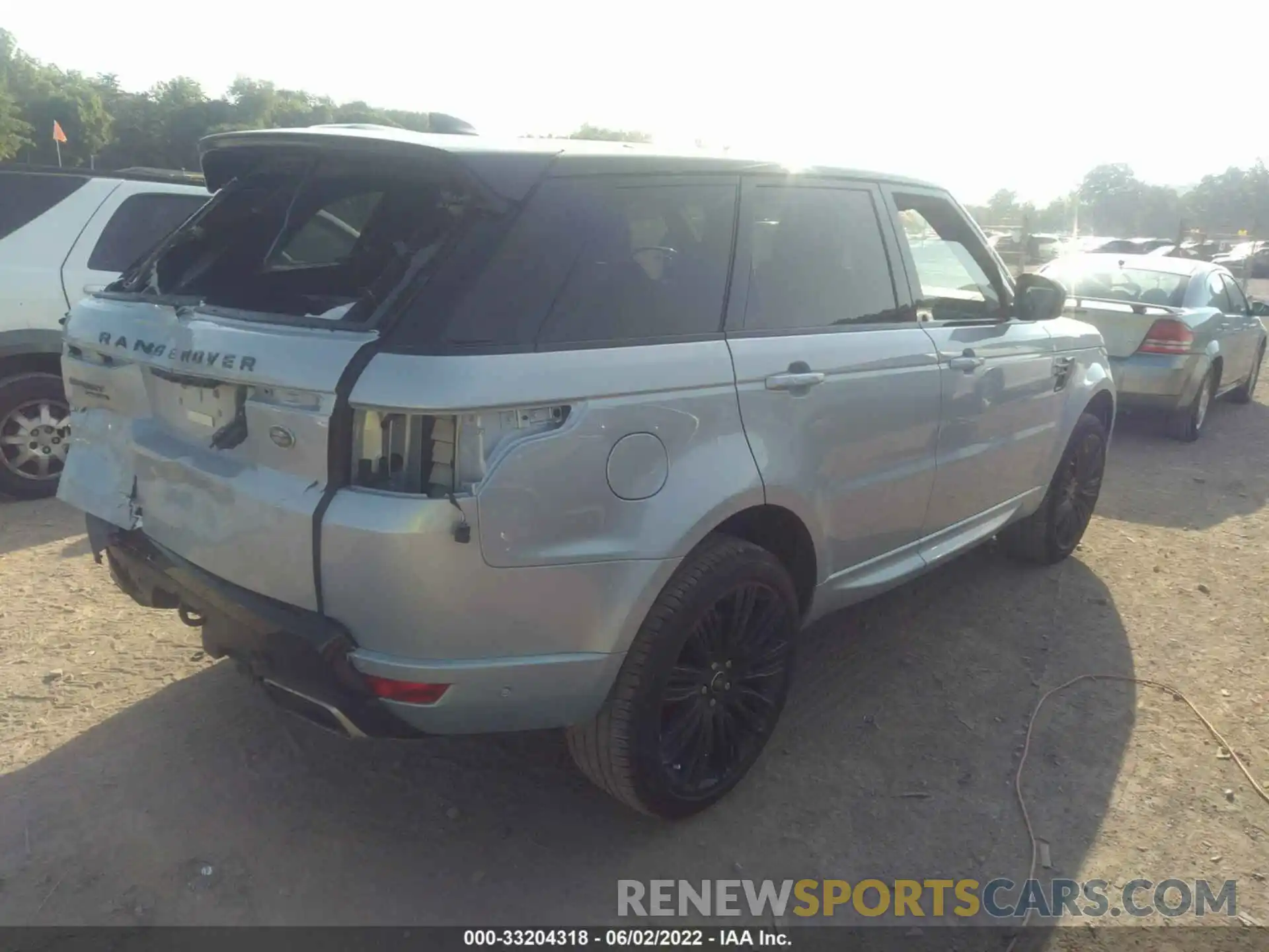 4 Фотография поврежденного автомобиля SALWR2SE5NA237968 LAND ROVER RANGE ROVER SPORT 2022