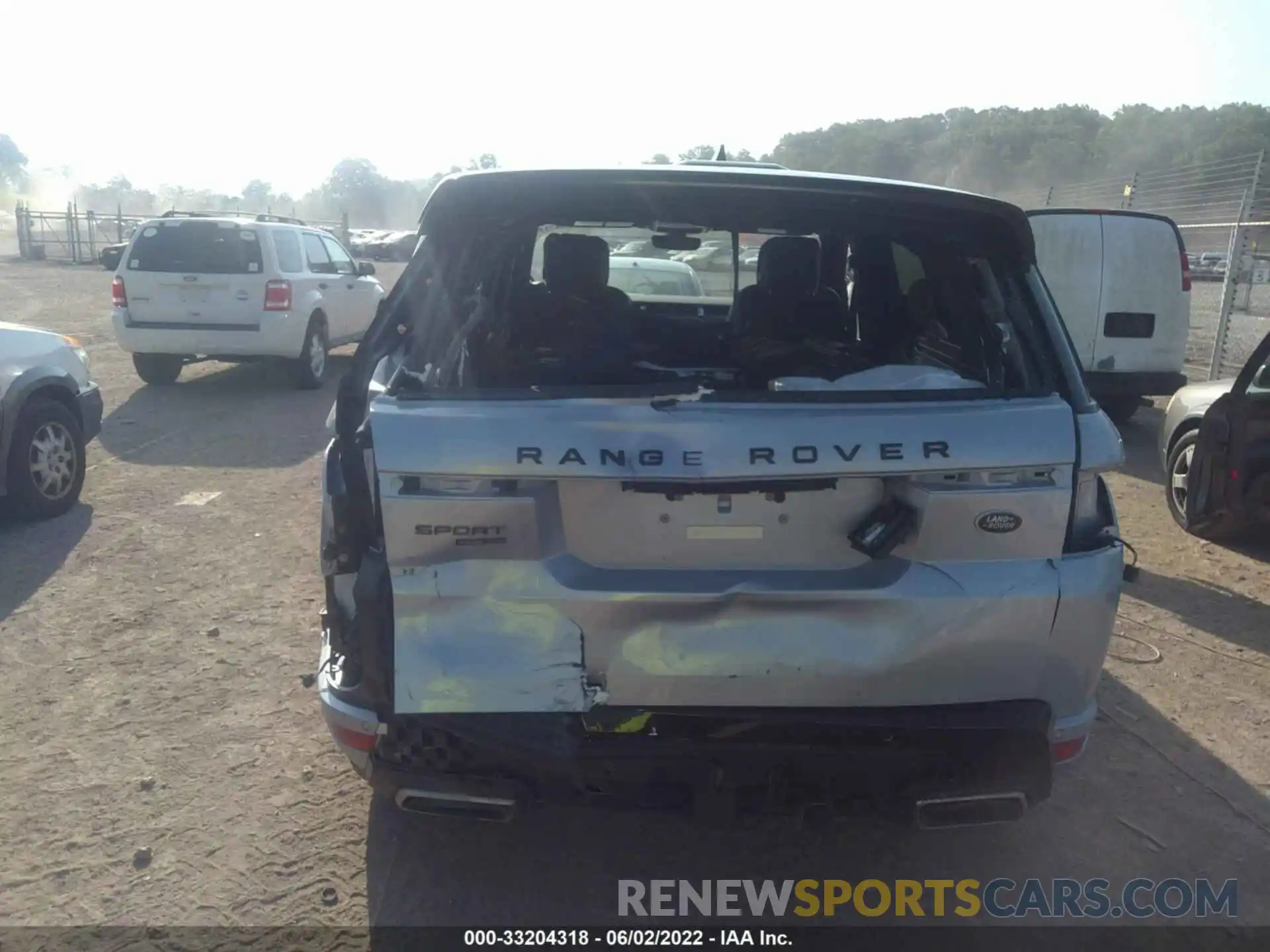 6 Фотография поврежденного автомобиля SALWR2SE5NA237968 LAND ROVER RANGE ROVER SPORT 2022