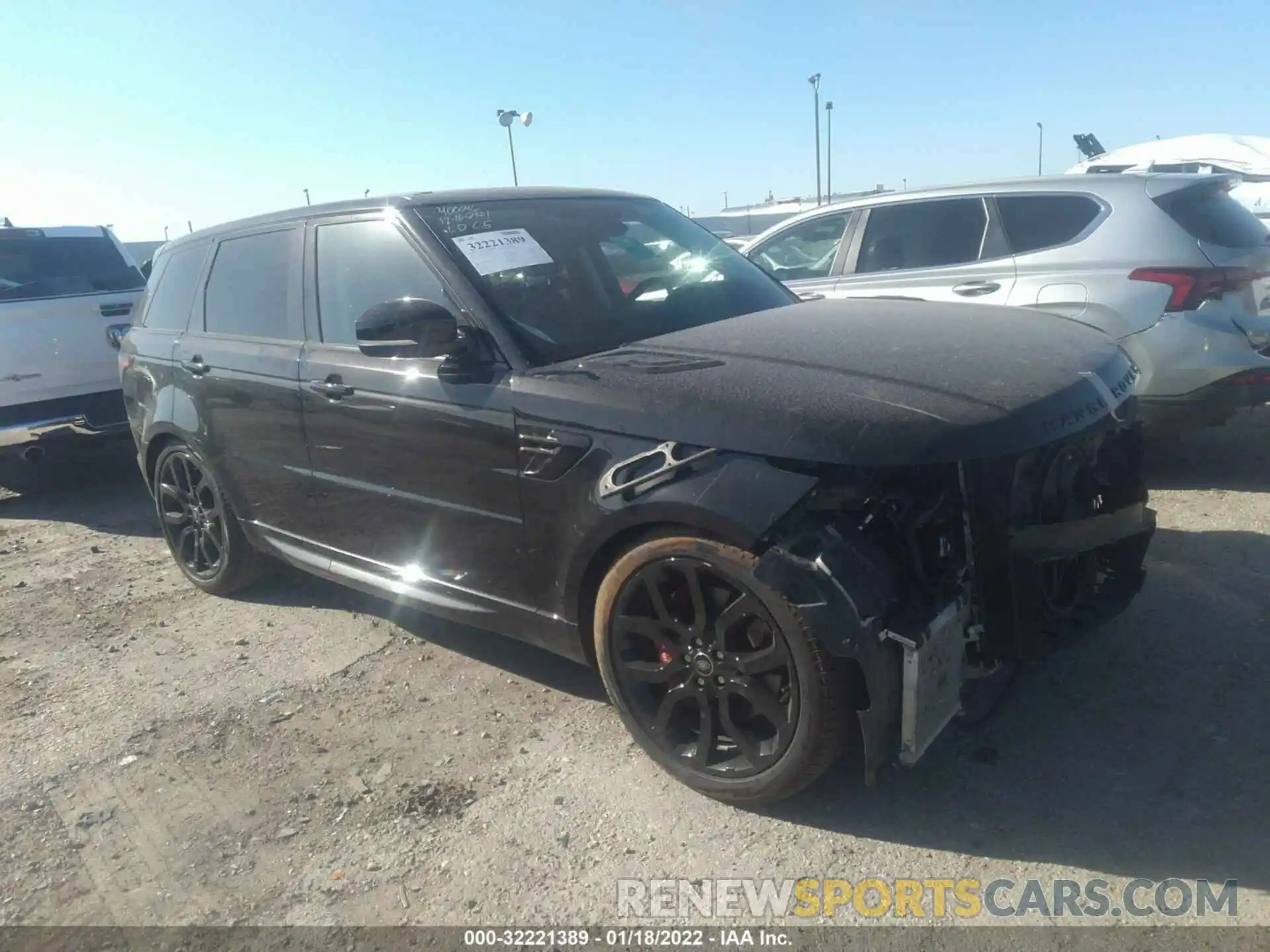 1 Фотография поврежденного автомобиля SALWR2SEXNA200088 LAND ROVER RANGE ROVER SPORT 2022