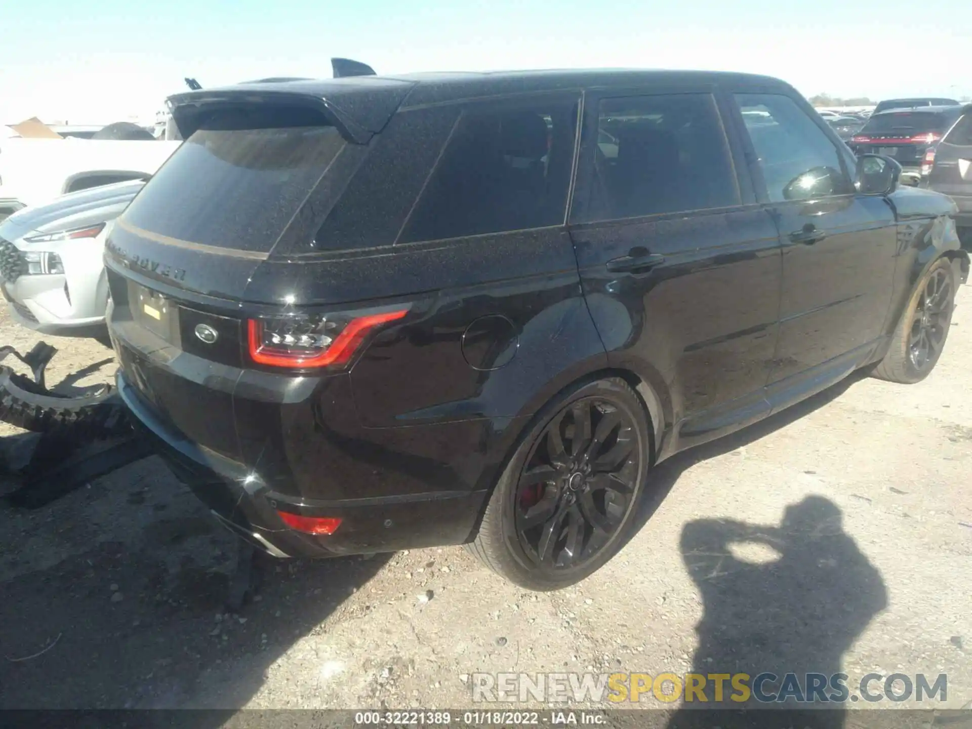 4 Фотография поврежденного автомобиля SALWR2SEXNA200088 LAND ROVER RANGE ROVER SPORT 2022