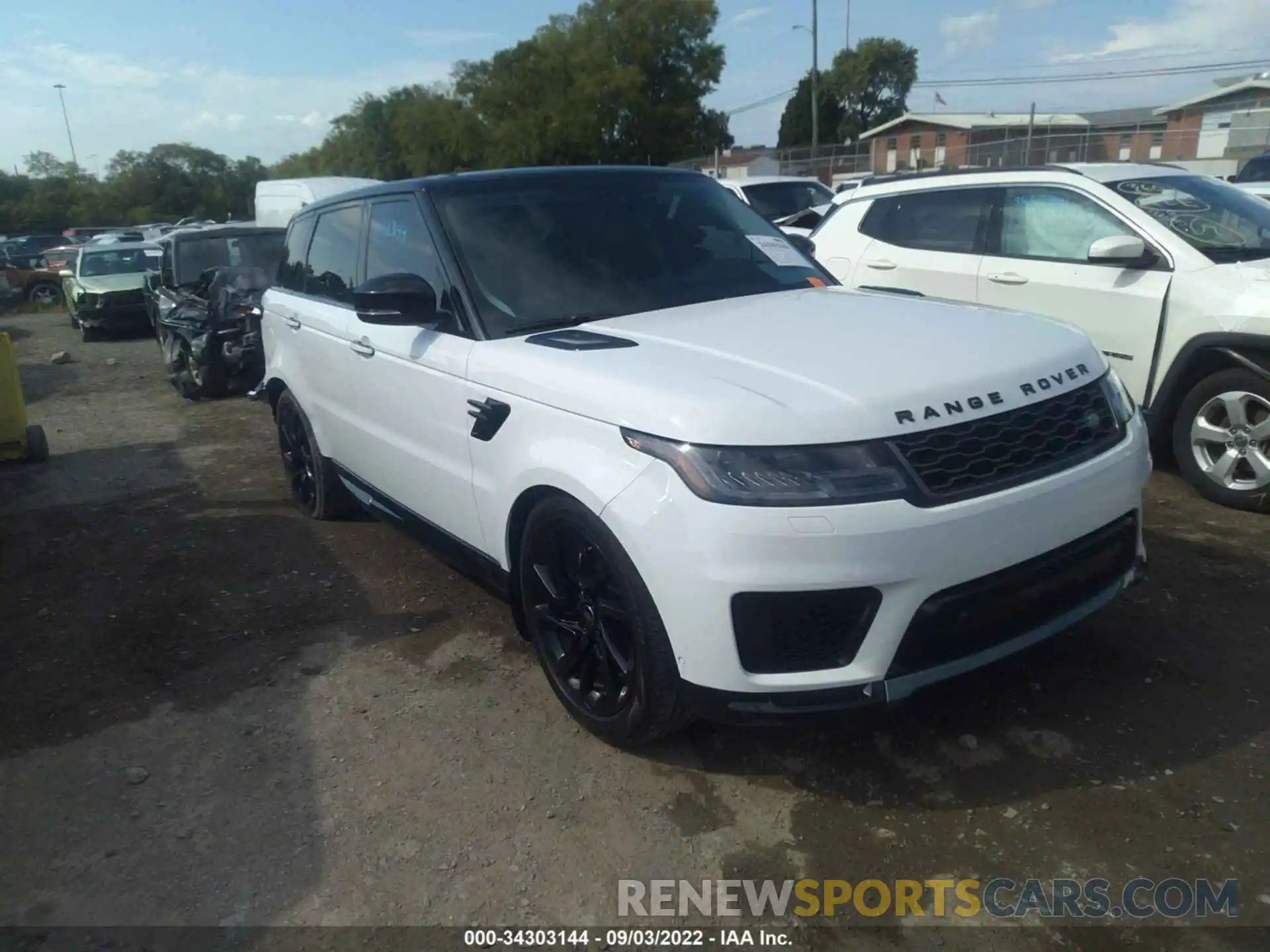 1 Фотография поврежденного автомобиля SALWR2SU1NA209740 LAND ROVER RANGE ROVER SPORT 2022