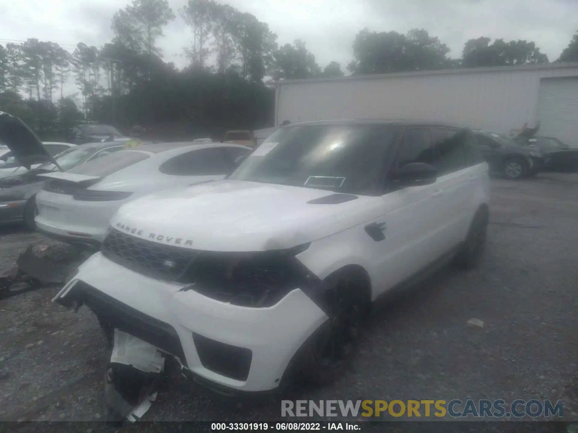 2 Photograph of a damaged car SALWR2SU3NA236065 LAND ROVER RANGE ROVER SPORT 2022