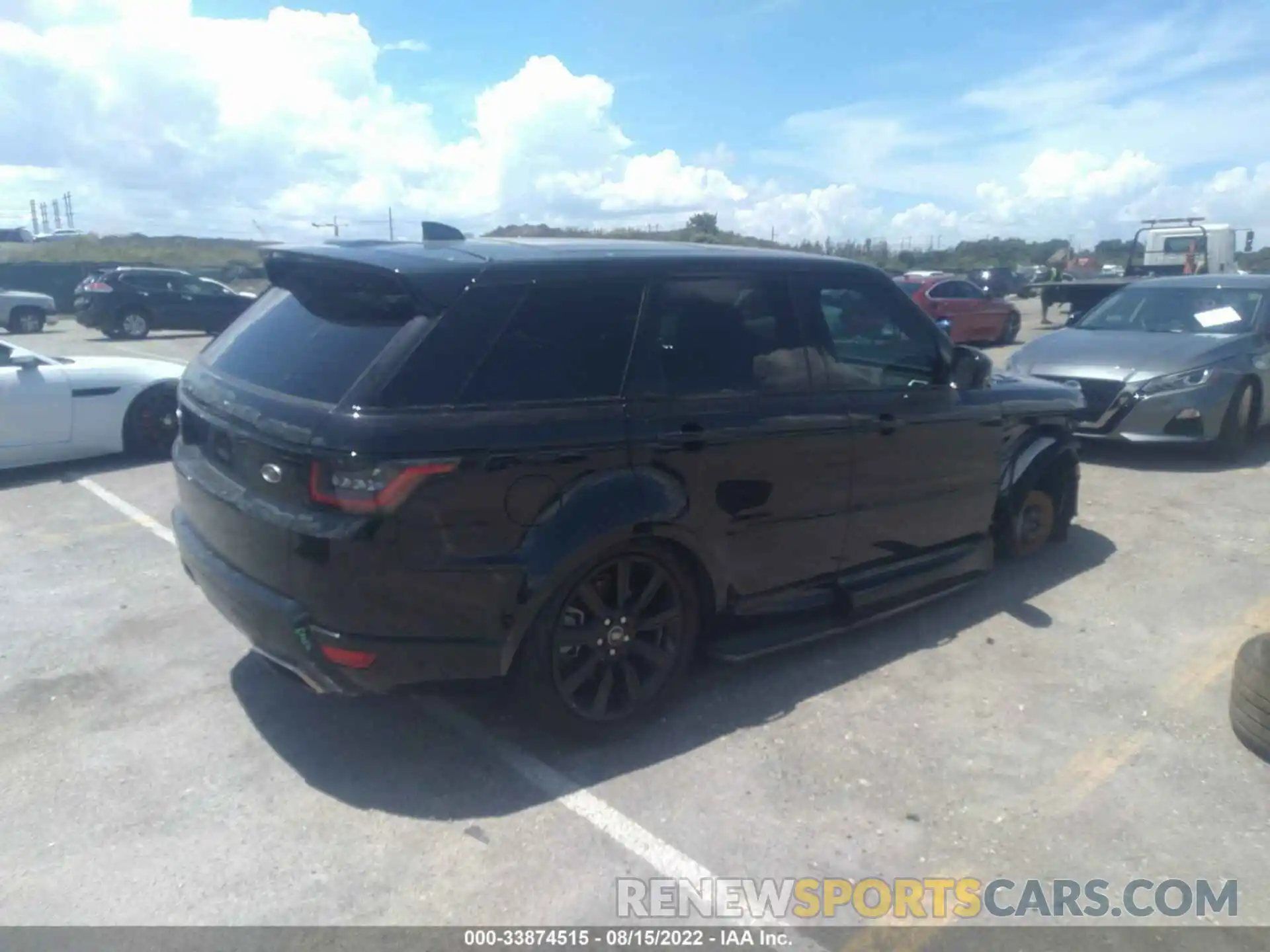 4 Фотография поврежденного автомобиля SALWR2SU4NA799884 LAND ROVER RANGE ROVER SPORT 2022