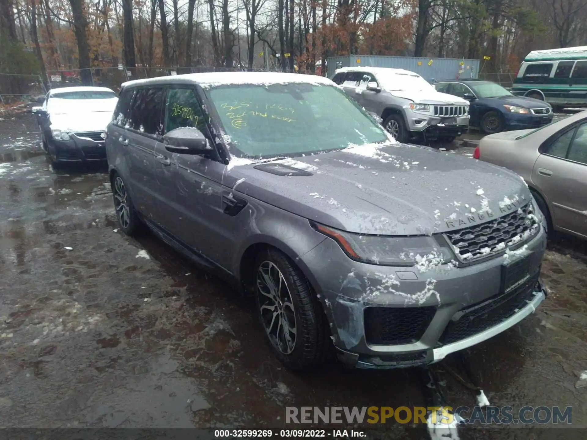 1 Photograph of a damaged car SALWR2SU5NA204282 LAND ROVER RANGE ROVER SPORT 2022