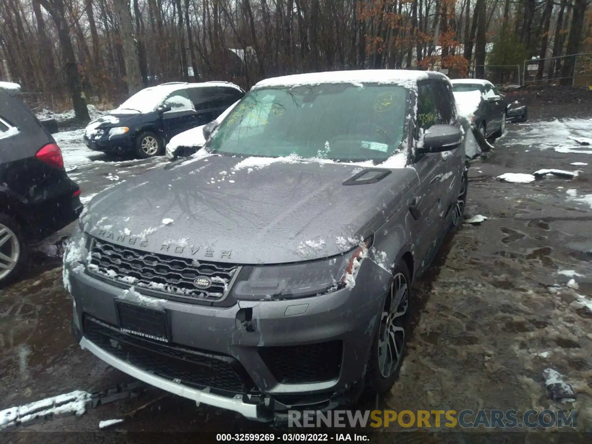 2 Фотография поврежденного автомобиля SALWR2SU5NA204282 LAND ROVER RANGE ROVER SPORT 2022