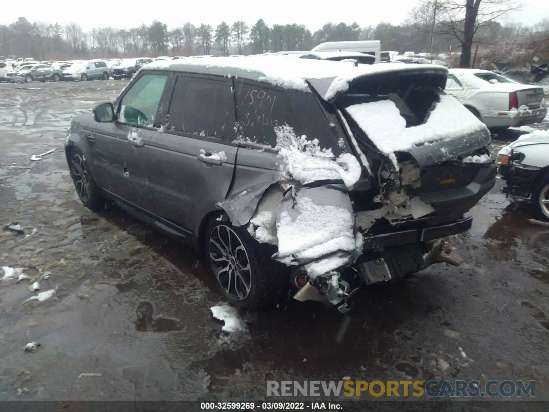 3 Photograph of a damaged car SALWR2SU5NA204282 LAND ROVER RANGE ROVER SPORT 2022