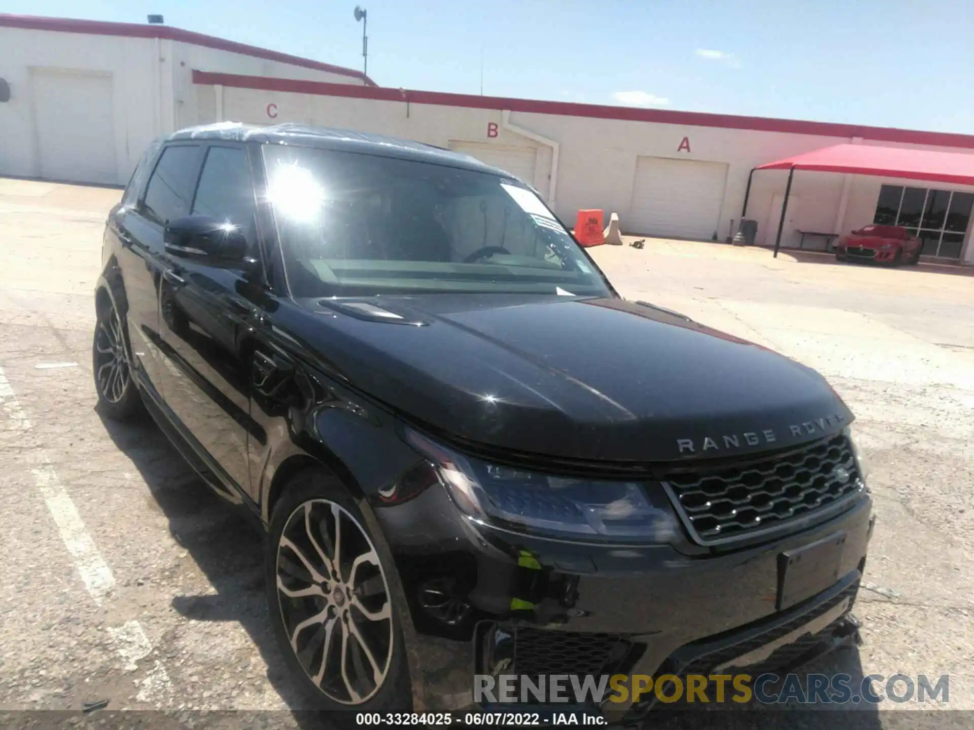 1 Photograph of a damaged car SALWR2SU6NA219406 LAND ROVER RANGE ROVER SPORT 2022