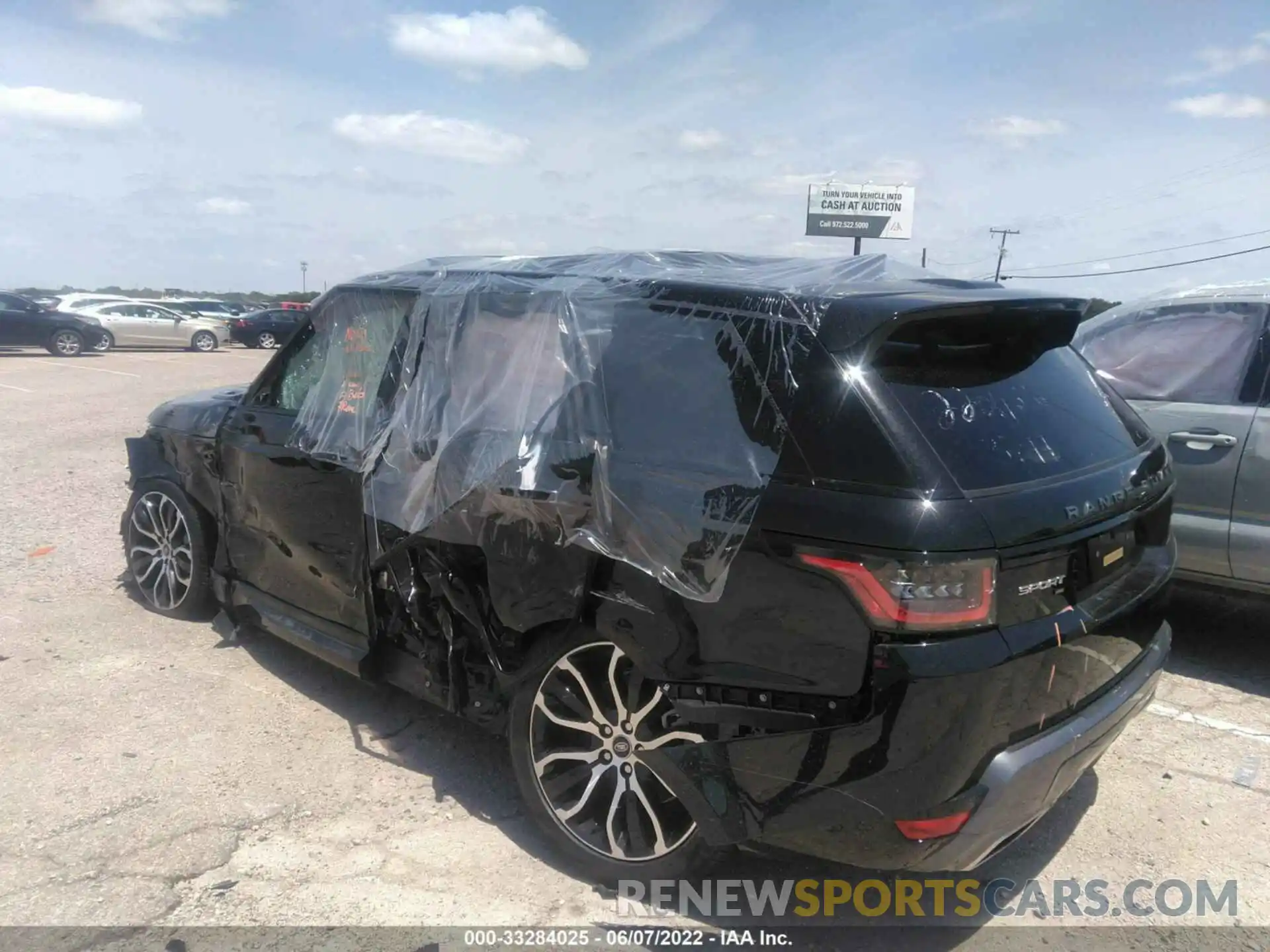 3 Photograph of a damaged car SALWR2SU6NA219406 LAND ROVER RANGE ROVER SPORT 2022