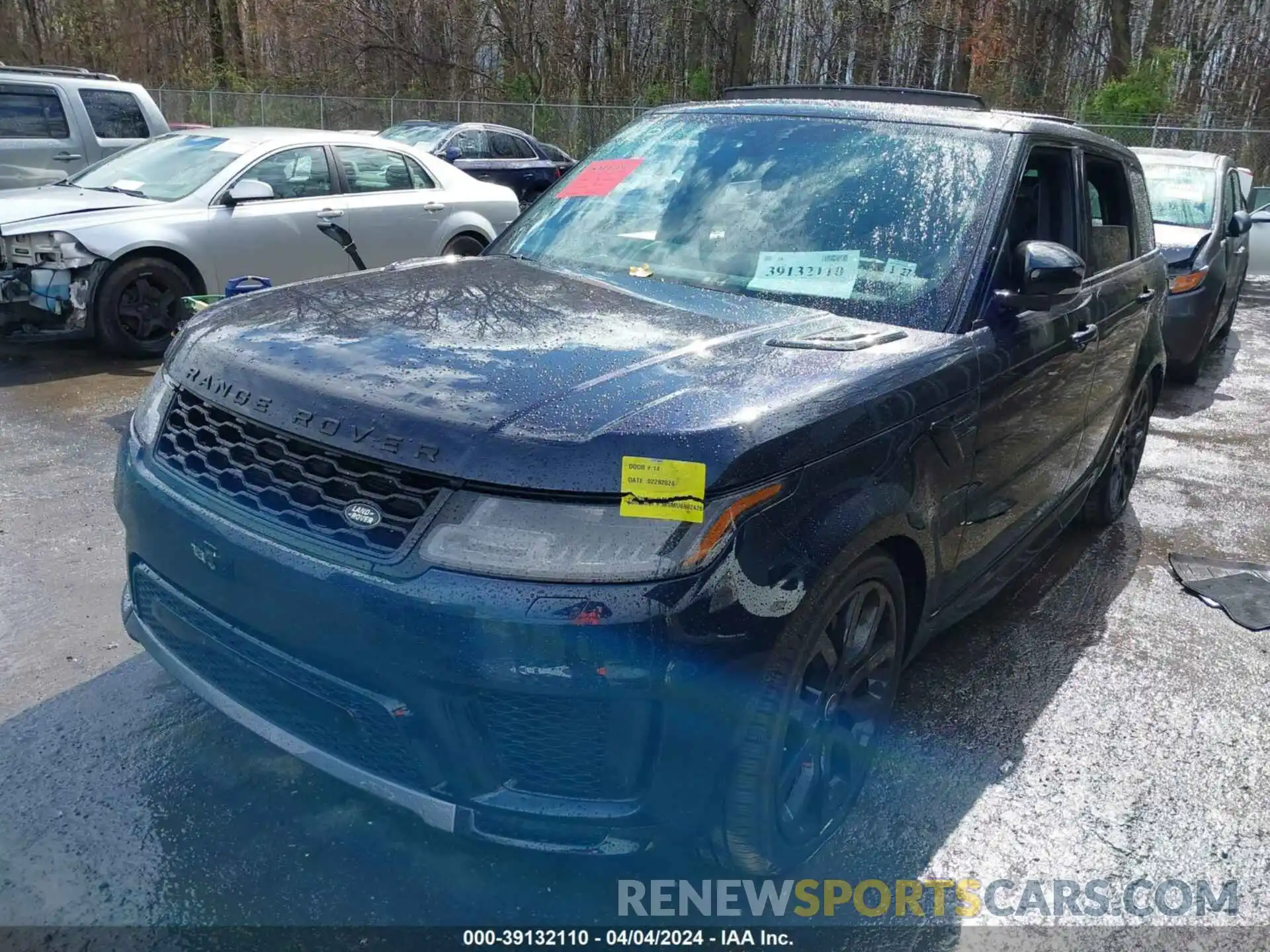 2 Photograph of a damaged car SALWR2SU6NA221334 LAND ROVER RANGE ROVER SPORT 2022