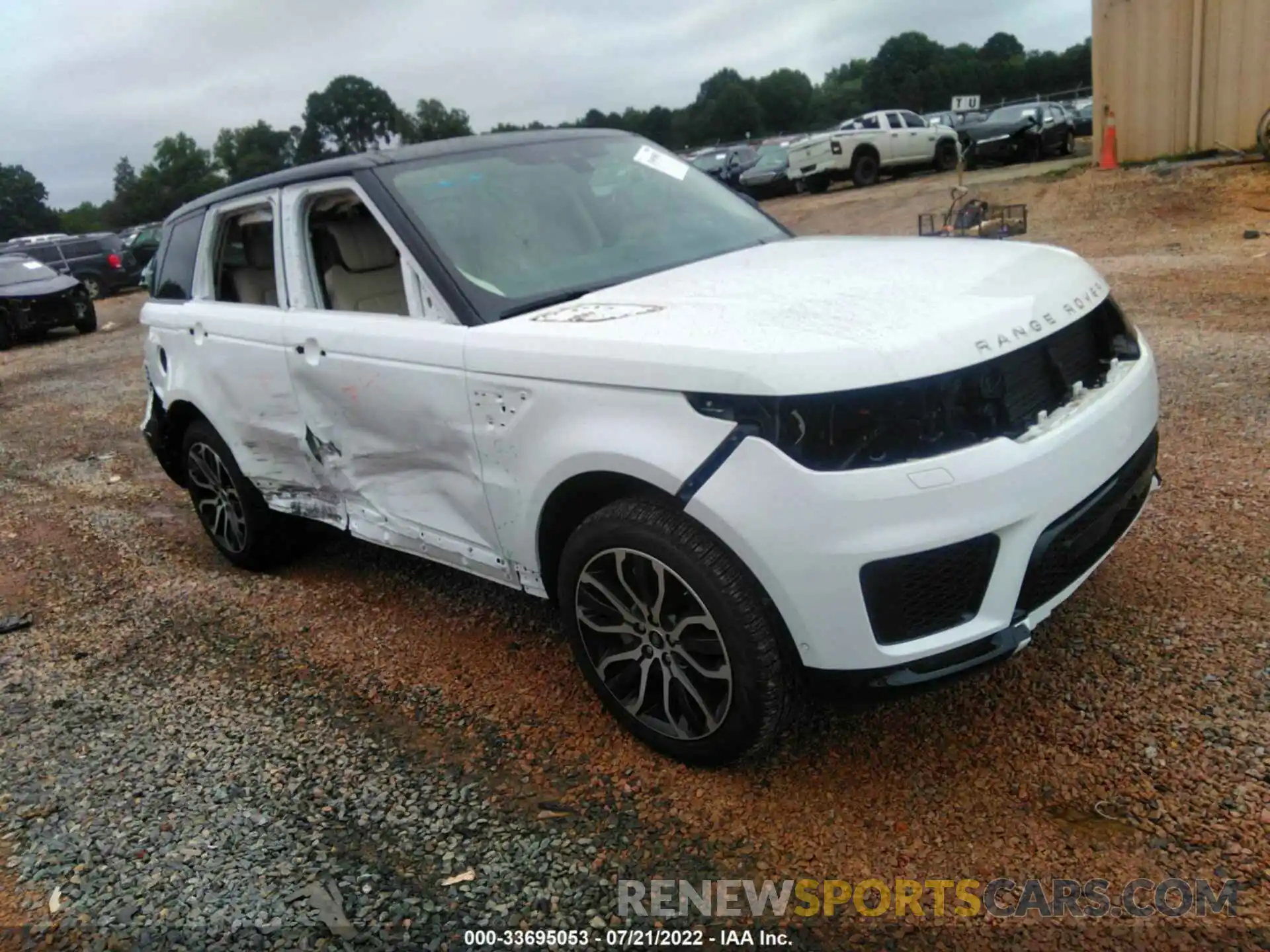 1 Photograph of a damaged car SALWR2SU7NA215249 LAND ROVER RANGE ROVER SPORT 2022