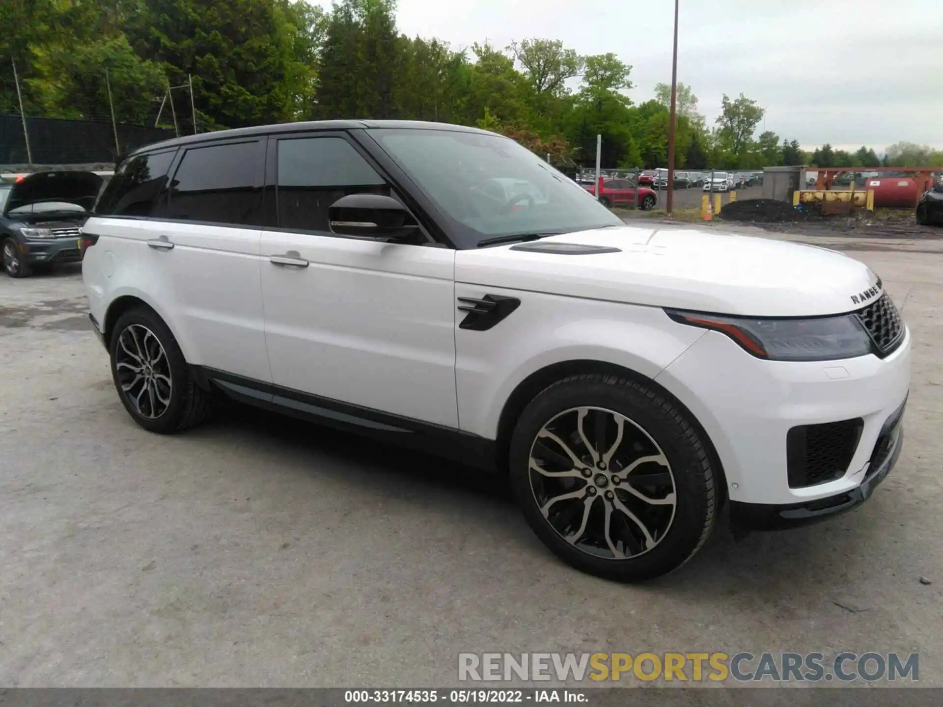 1 Photograph of a damaged car SALWR2SU9NA219688 LAND ROVER RANGE ROVER SPORT 2022