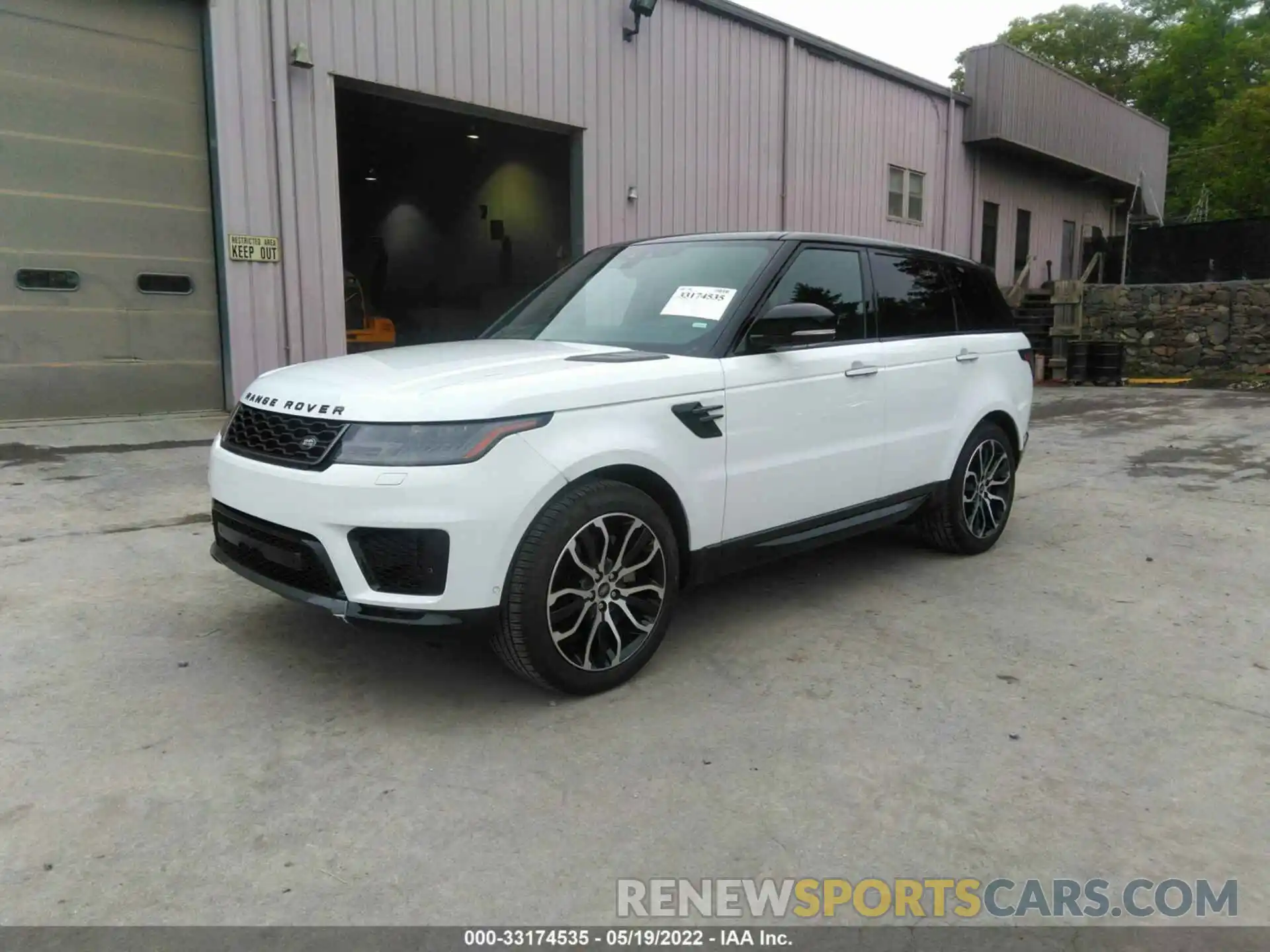 2 Фотография поврежденного автомобиля SALWR2SU9NA219688 LAND ROVER RANGE ROVER SPORT 2022