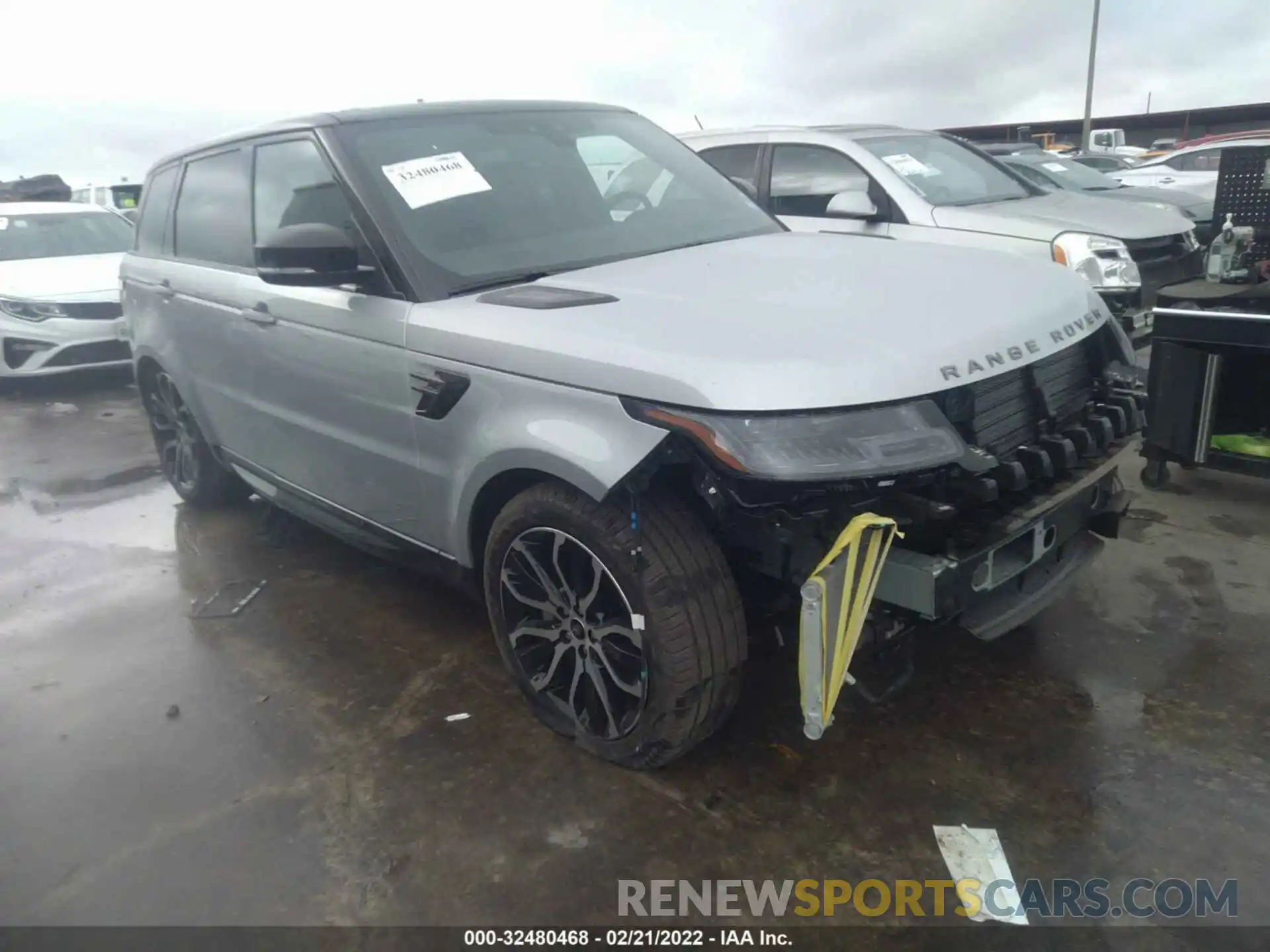 1 Фотография поврежденного автомобиля SALWR2SU9NA220047 LAND ROVER RANGE ROVER SPORT 2022