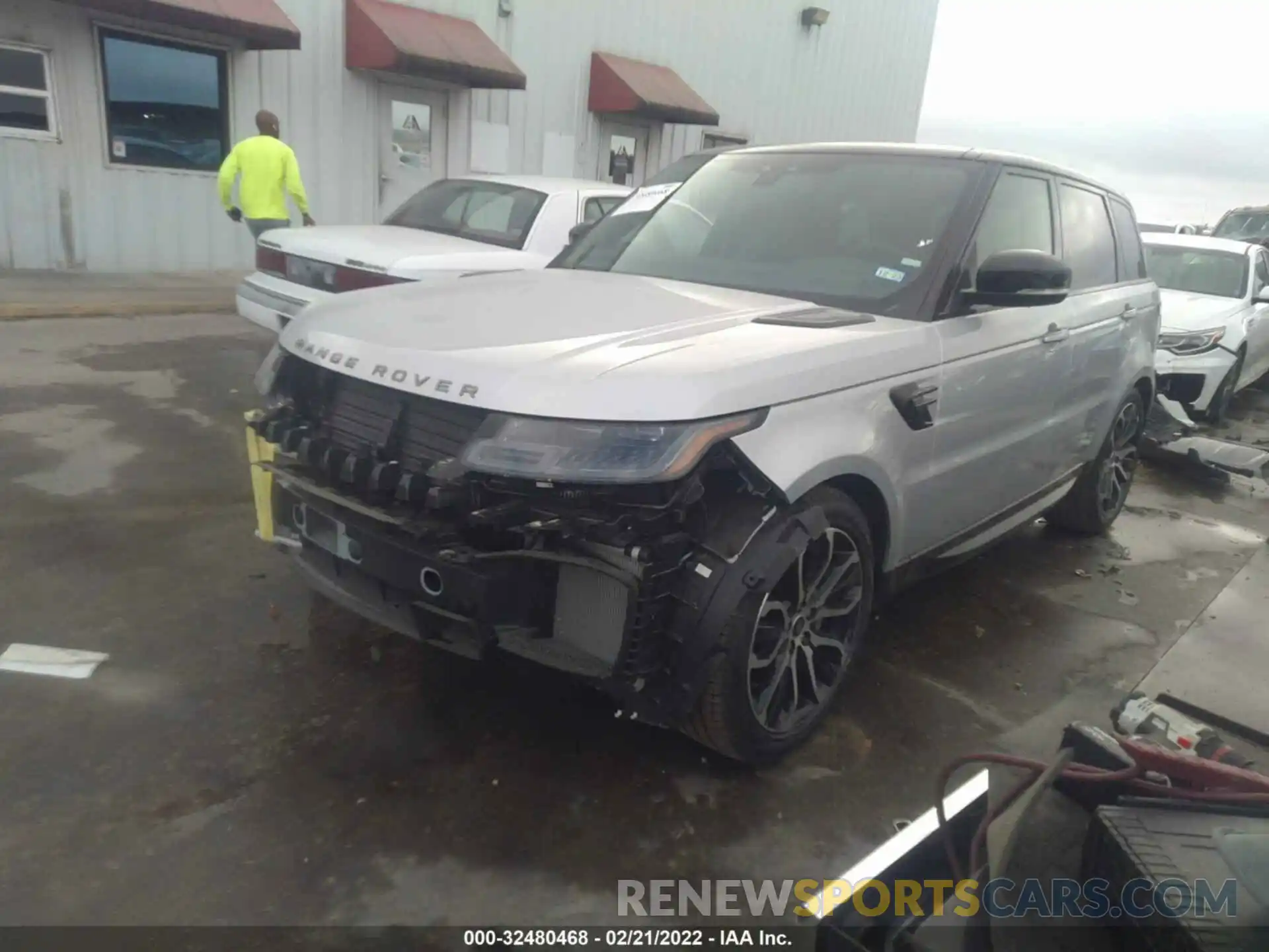 2 Фотография поврежденного автомобиля SALWR2SU9NA220047 LAND ROVER RANGE ROVER SPORT 2022