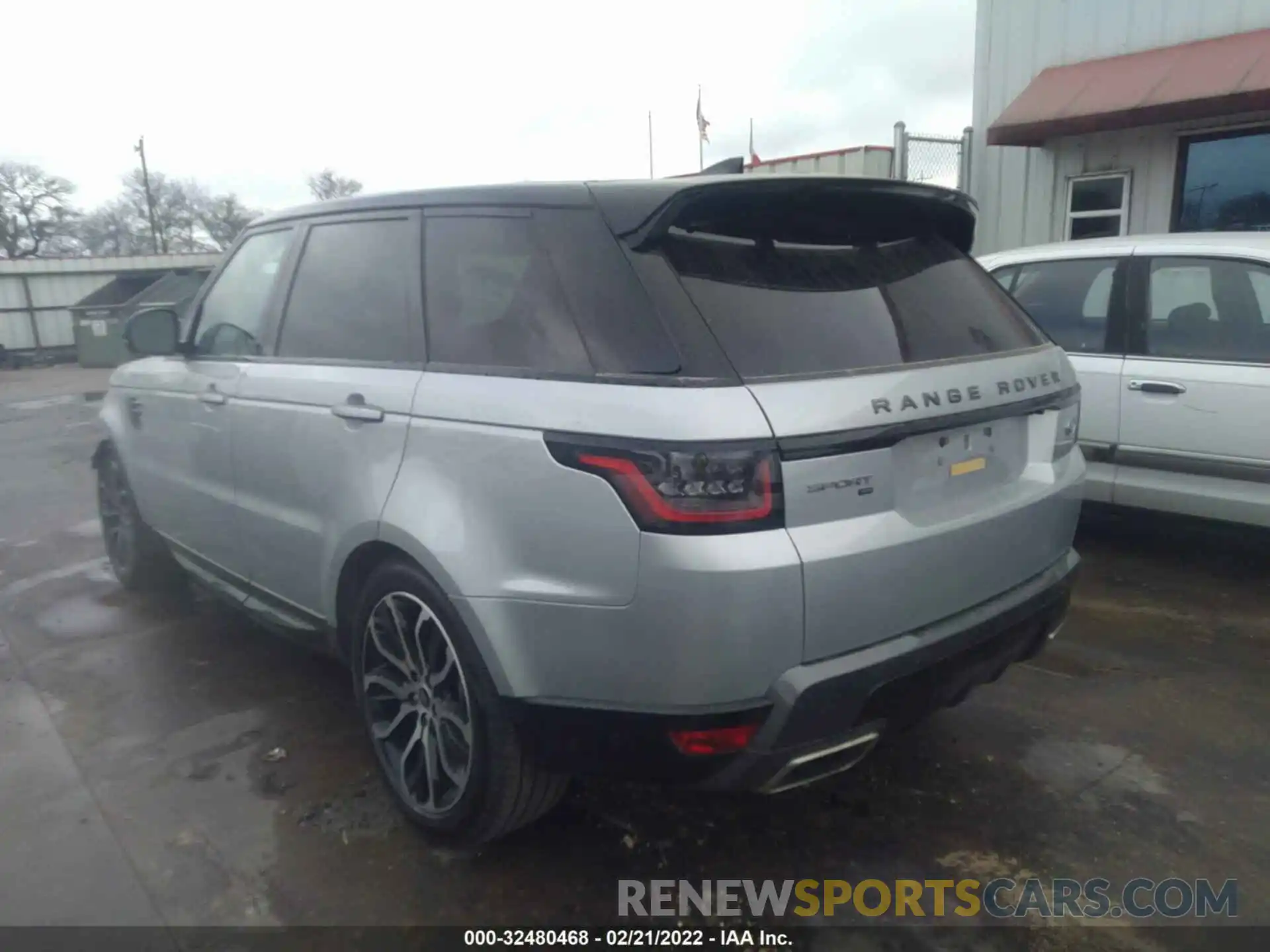 3 Фотография поврежденного автомобиля SALWR2SU9NA220047 LAND ROVER RANGE ROVER SPORT 2022