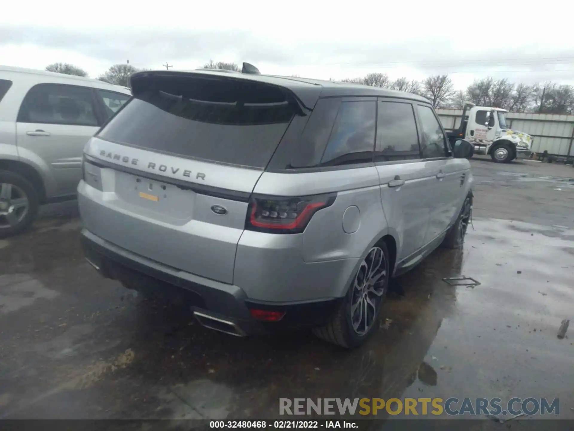 4 Фотография поврежденного автомобиля SALWR2SU9NA220047 LAND ROVER RANGE ROVER SPORT 2022