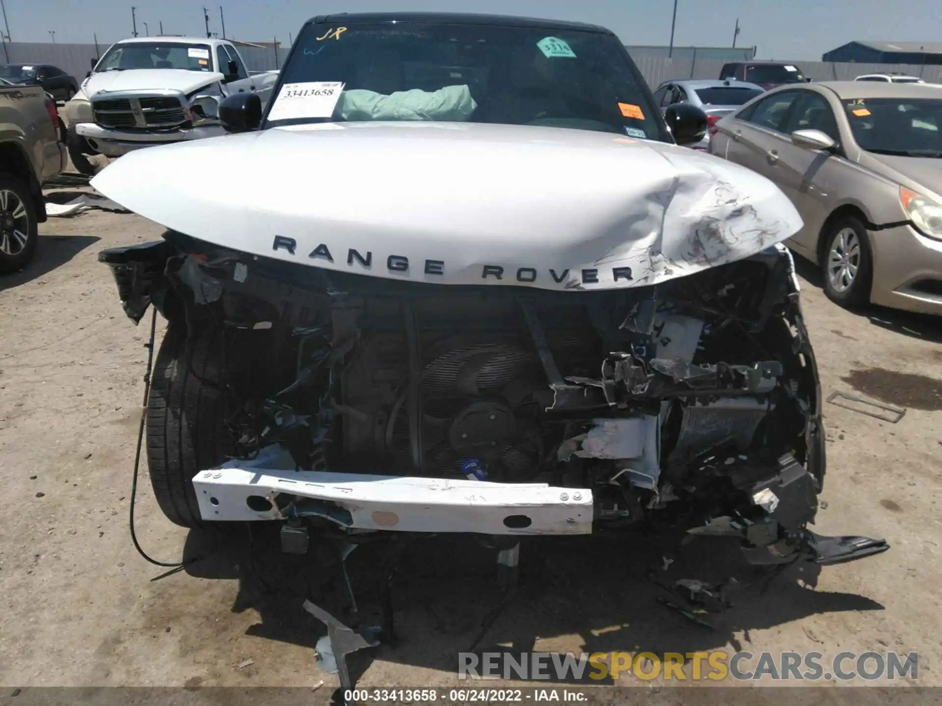 6 Photograph of a damaged car SALWR2SUXNA205461 LAND ROVER RANGE ROVER SPORT 2022