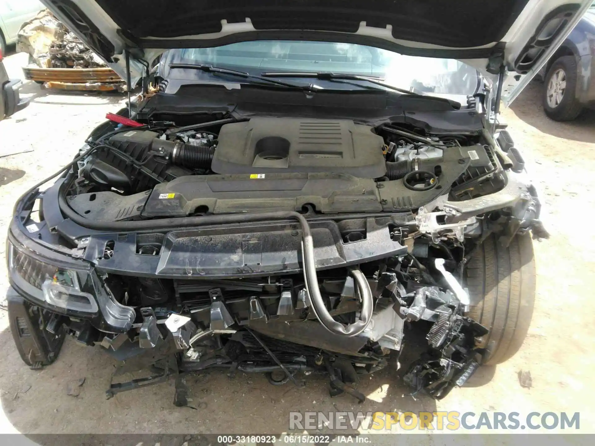 10 Photograph of a damaged car SALWS2RU3NA206400 LAND ROVER RANGE ROVER SPORT 2022