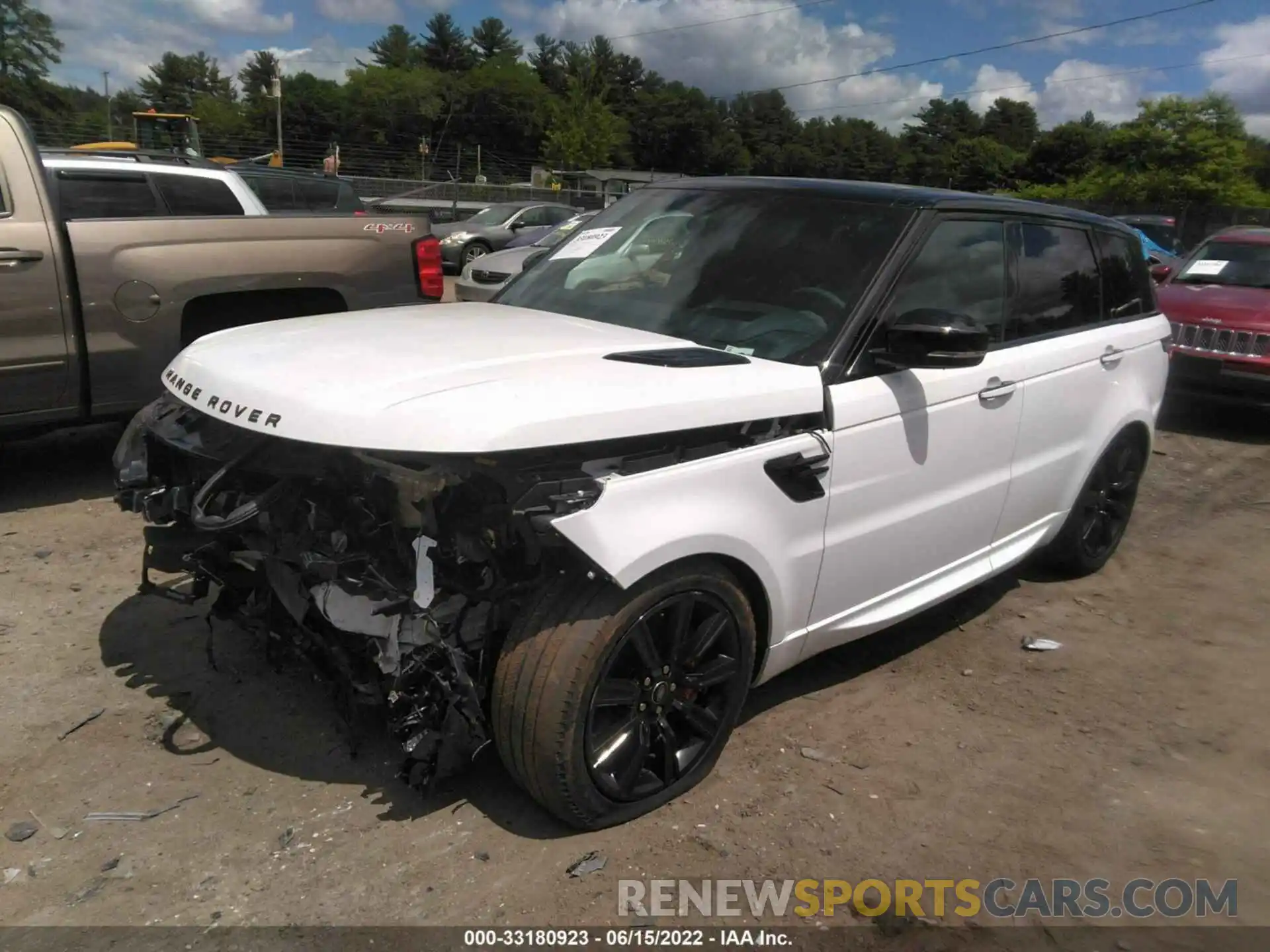 2 Photograph of a damaged car SALWS2RU3NA206400 LAND ROVER RANGE ROVER SPORT 2022