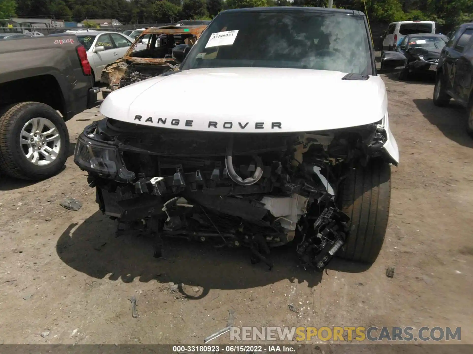 6 Photograph of a damaged car SALWS2RU3NA206400 LAND ROVER RANGE ROVER SPORT 2022