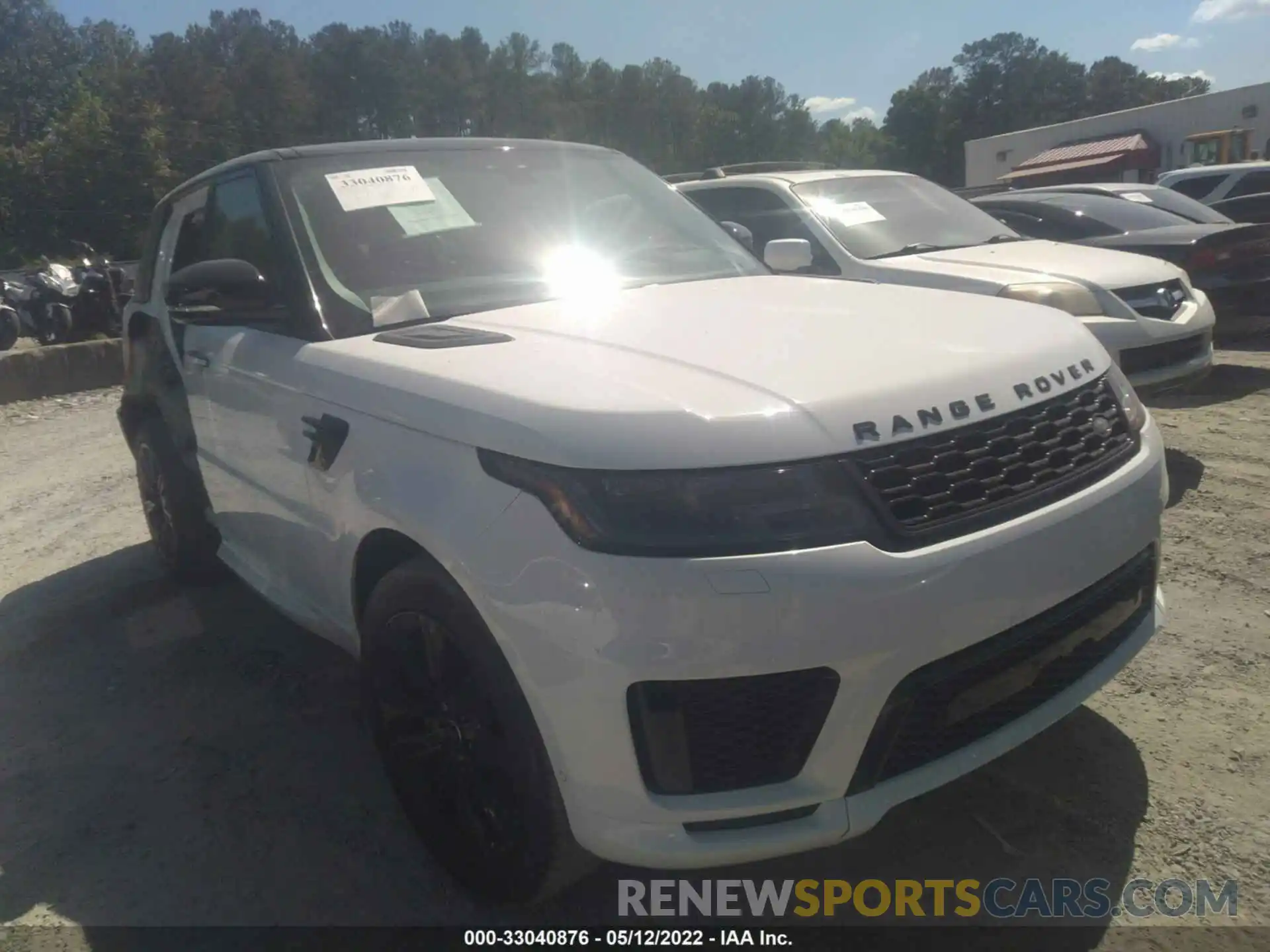 1 Photograph of a damaged car SALWS2RU3NA213122 LAND ROVER RANGE ROVER SPORT 2022