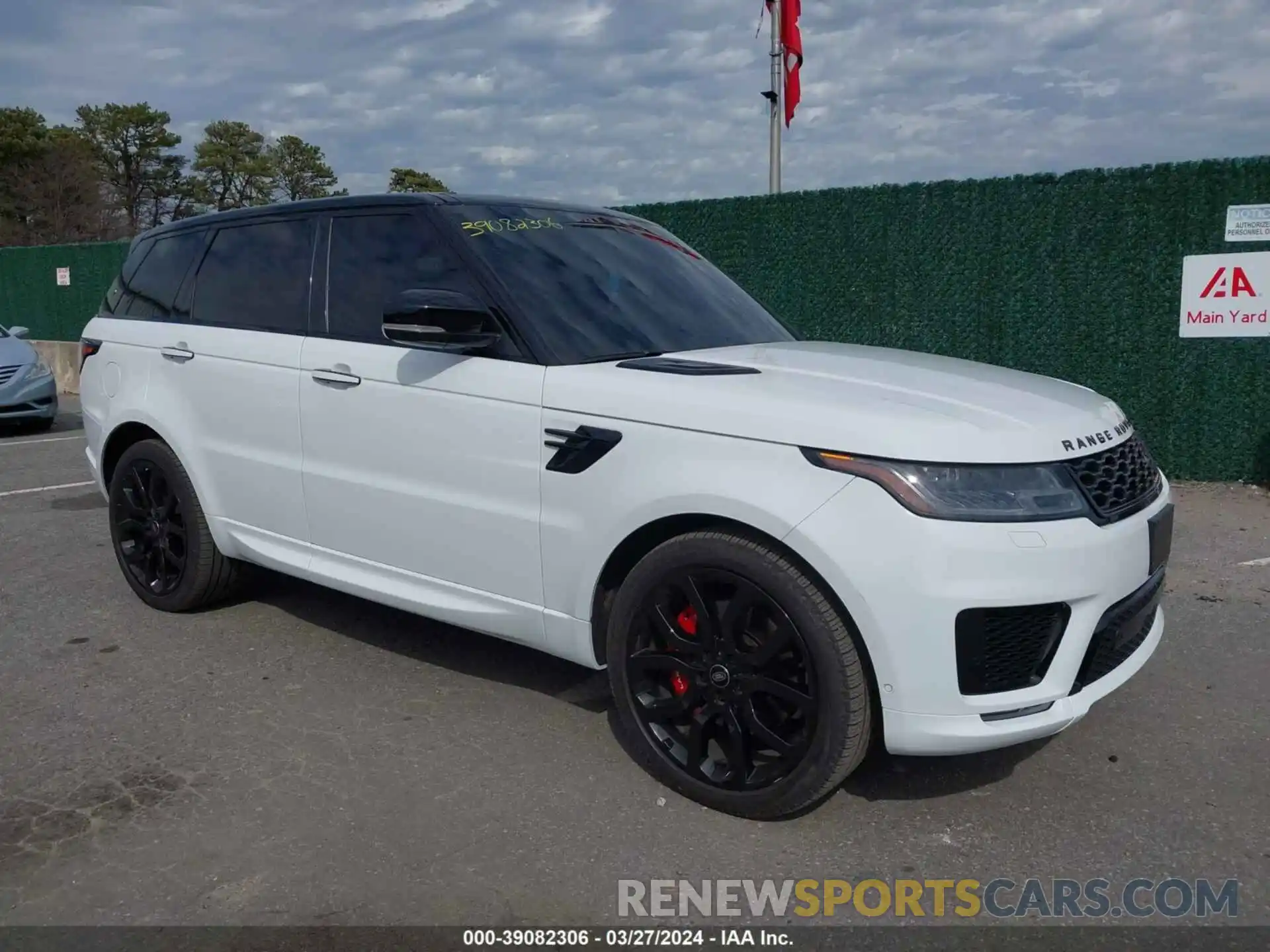 1 Фотография поврежденного автомобиля SALWS2RU4NA213632 LAND ROVER RANGE ROVER SPORT 2022