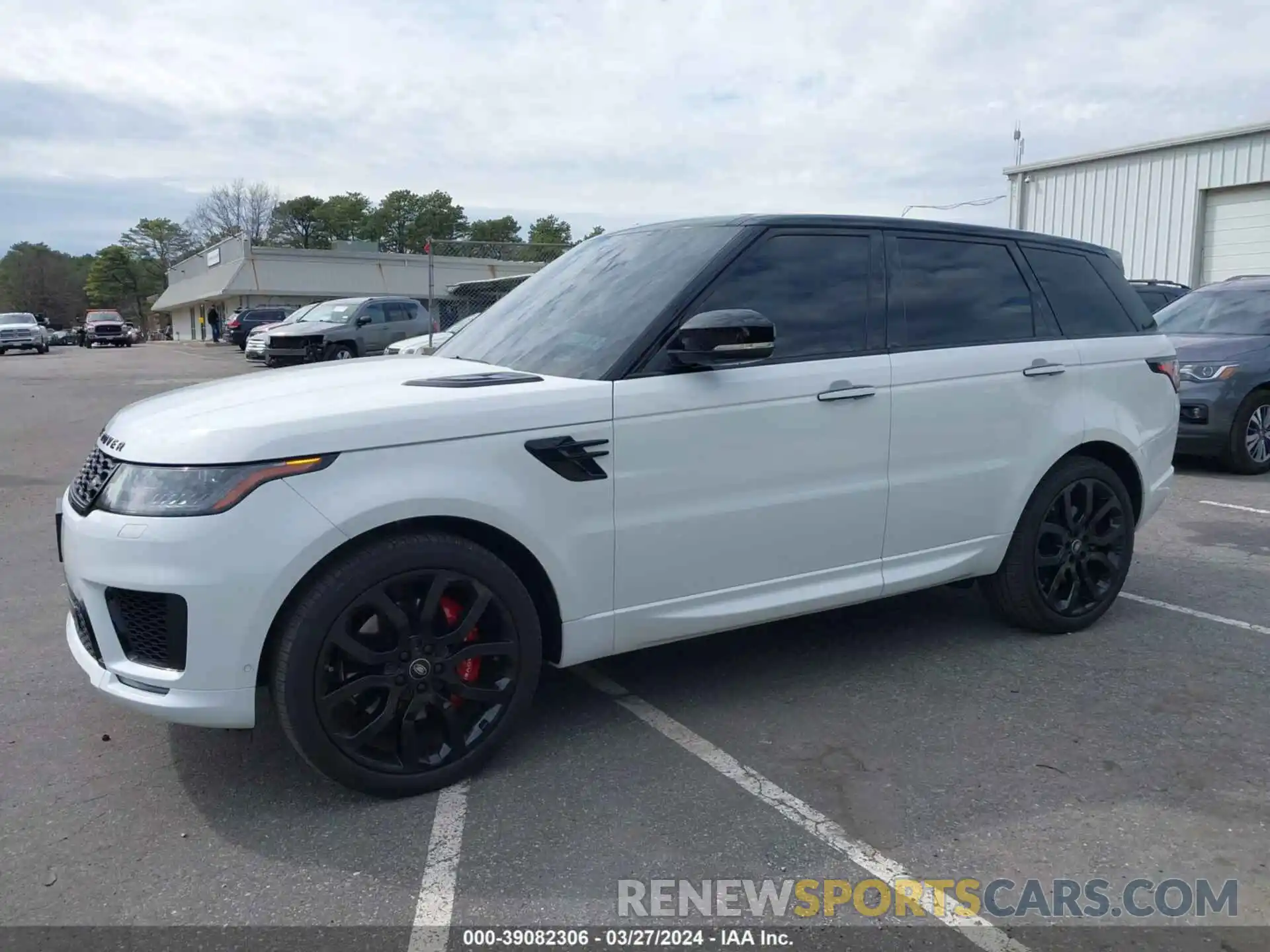 2 Фотография поврежденного автомобиля SALWS2RU4NA213632 LAND ROVER RANGE ROVER SPORT 2022