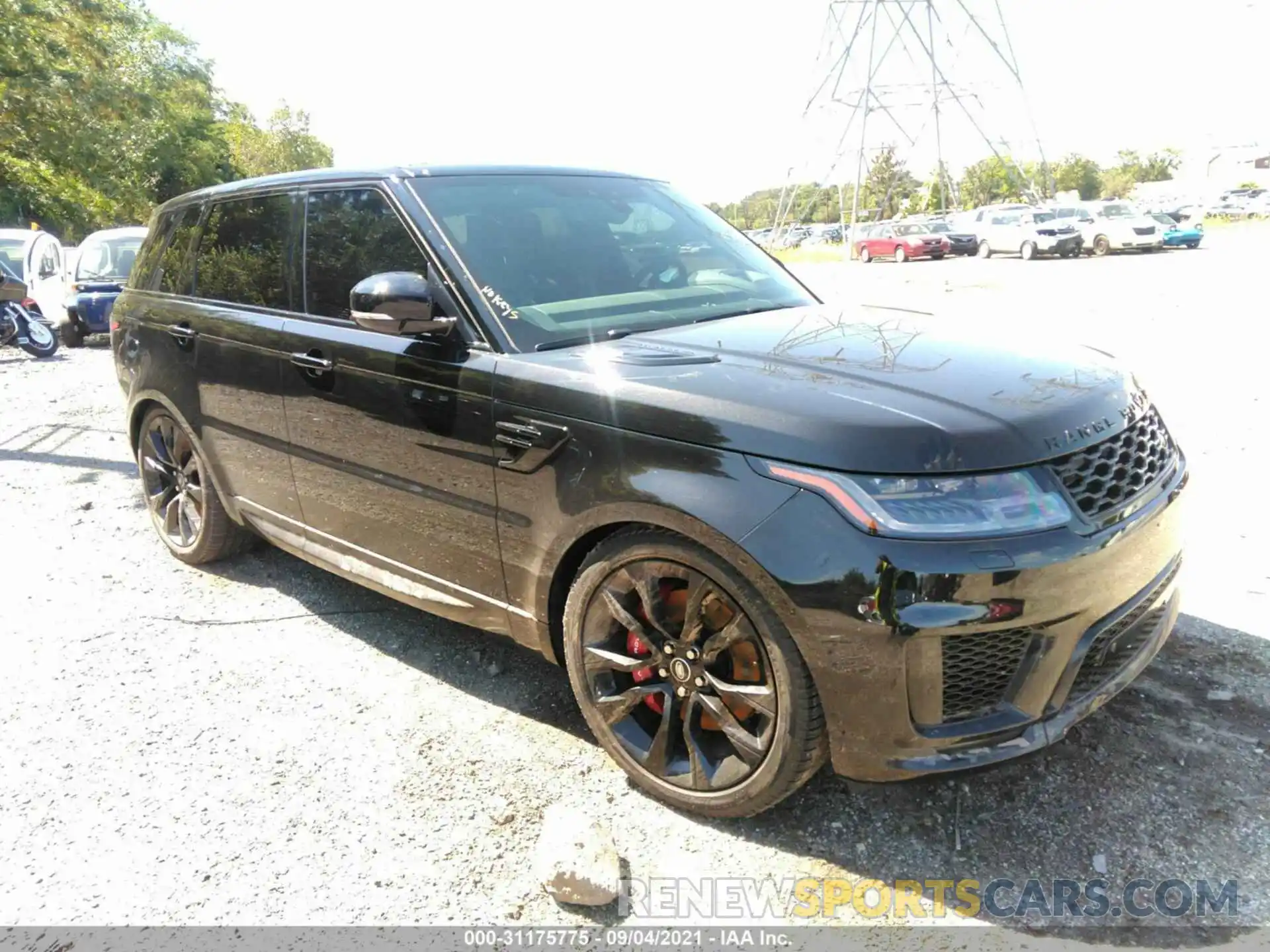 1 Photograph of a damaged car SALWS2RU5NA206995 LAND ROVER RANGE ROVER SPORT 2022