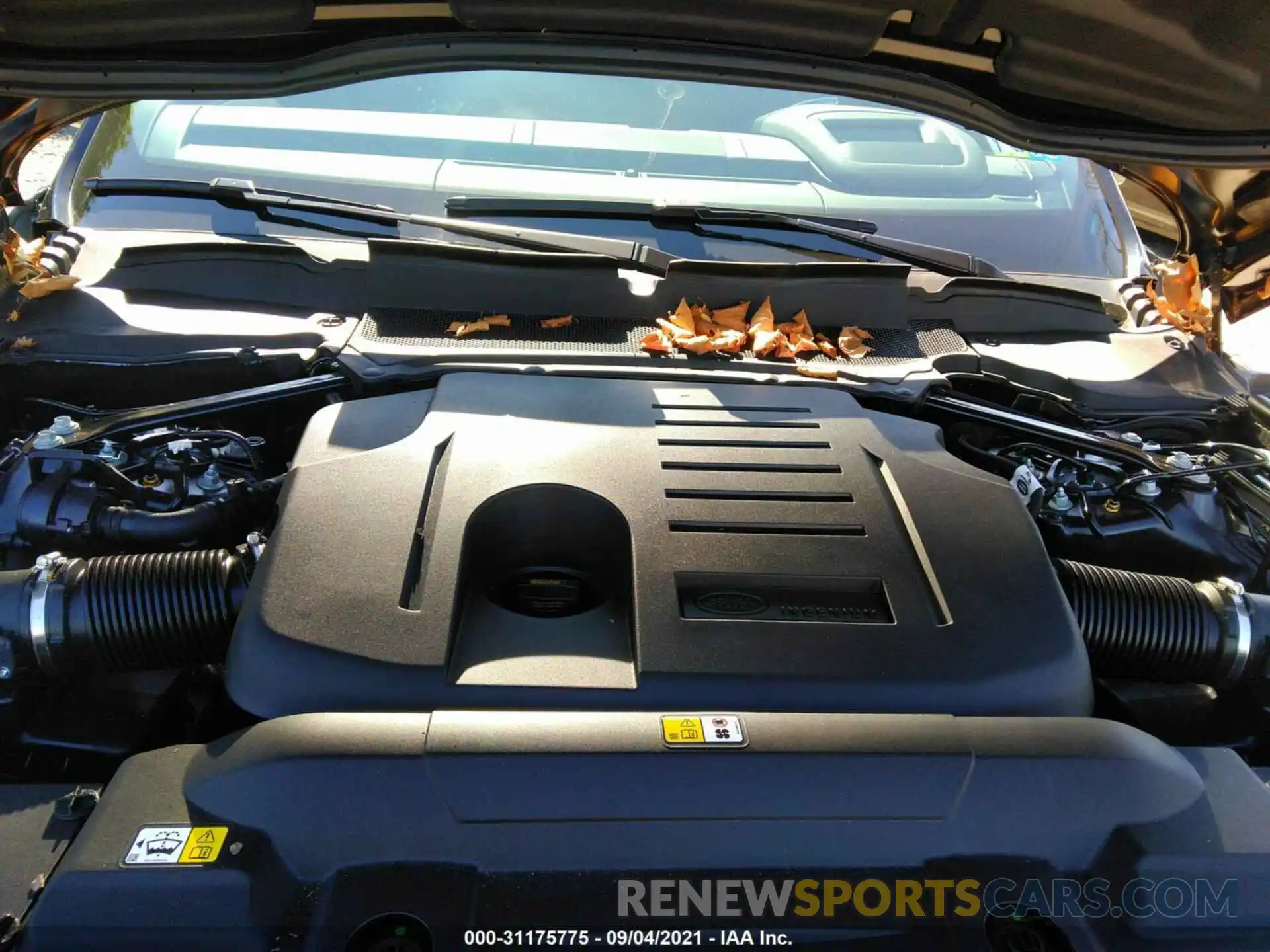 10 Photograph of a damaged car SALWS2RU5NA206995 LAND ROVER RANGE ROVER SPORT 2022