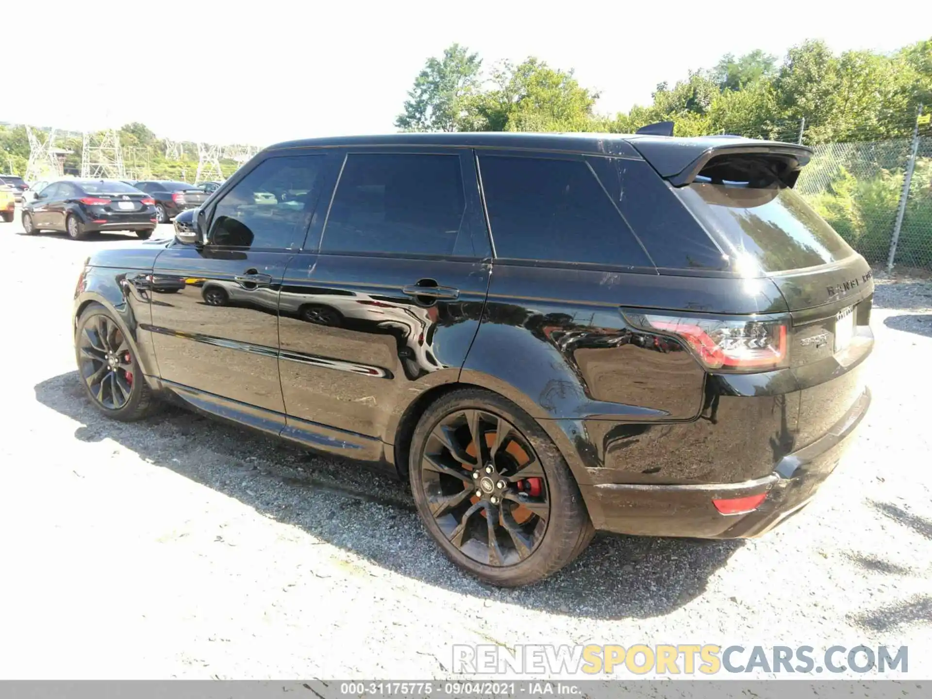 3 Photograph of a damaged car SALWS2RU5NA206995 LAND ROVER RANGE ROVER SPORT 2022