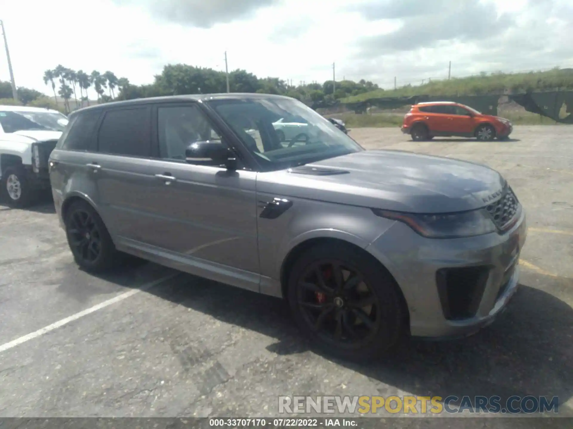 1 Фотография поврежденного автомобиля SALWZ2RE6NA236303 LAND ROVER RANGE ROVER SPORT 2022