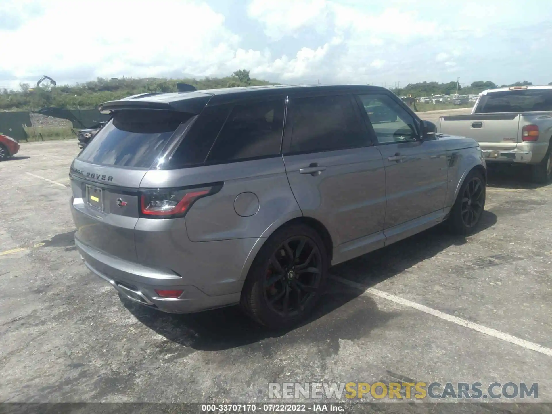 4 Фотография поврежденного автомобиля SALWZ2RE6NA236303 LAND ROVER RANGE ROVER SPORT 2022