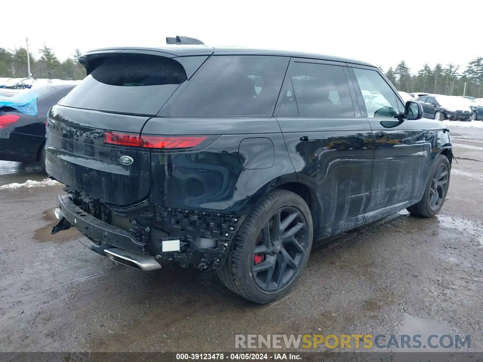 4 Фотография поврежденного автомобиля SAL1L9FU4PA112209 LAND ROVER RANGE ROVER SPORT 2023