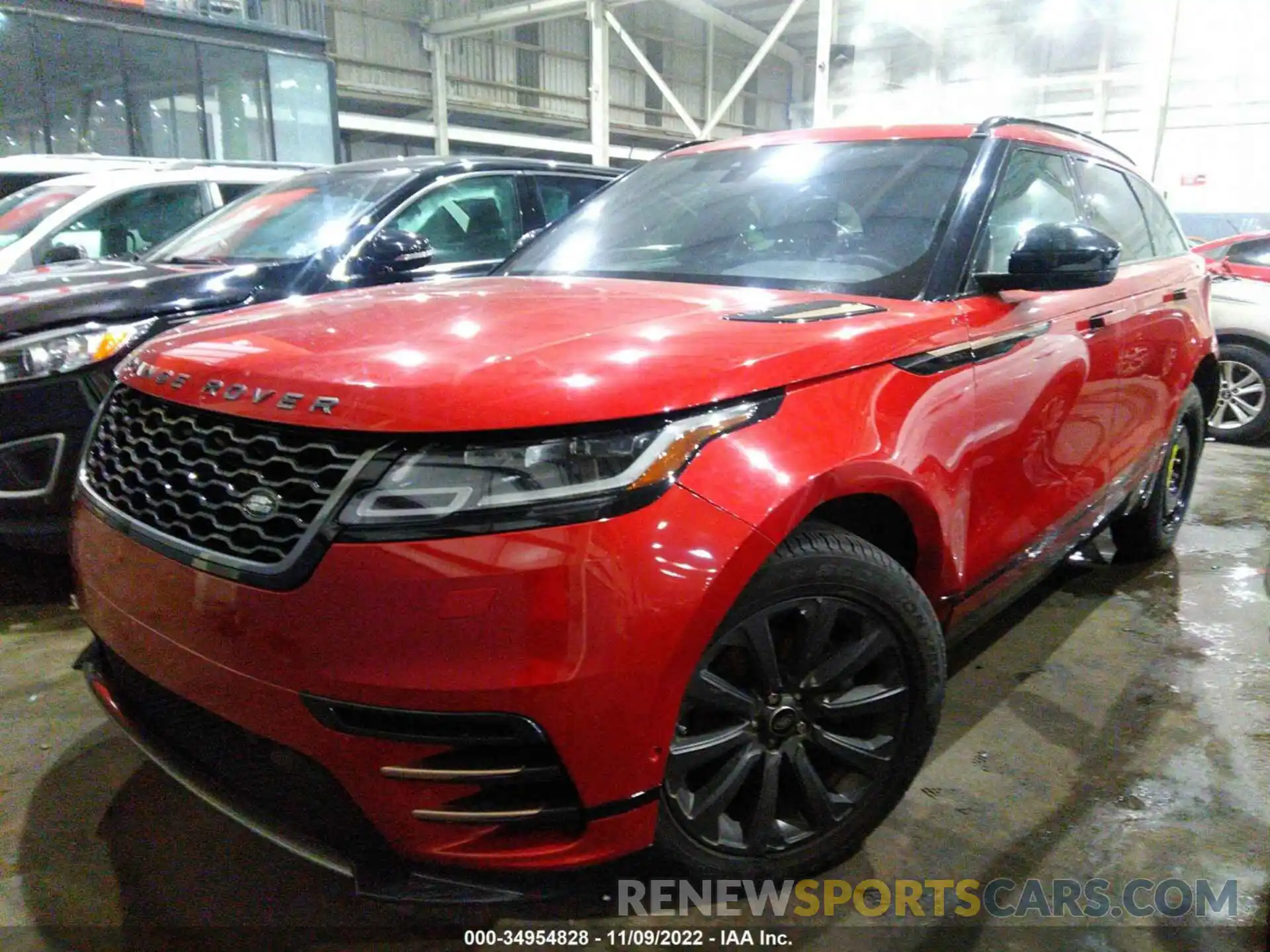 2 Photograph of a damaged car 000YL2EX2KA206325 LAND ROVER RANGE ROVER VELAR 2019