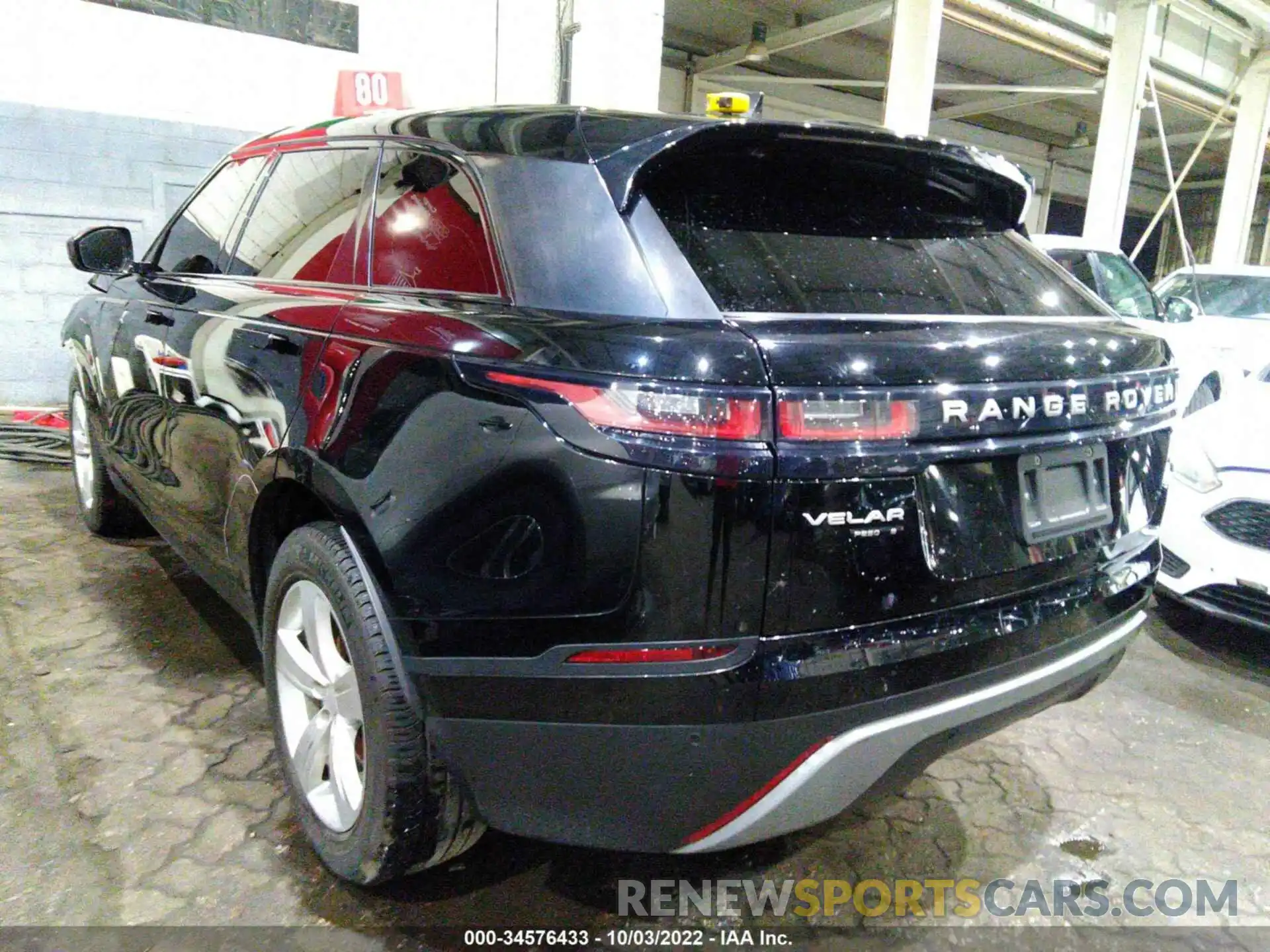 3 Photograph of a damaged car 00LYB2EX4KA793243 LAND ROVER RANGE ROVER VELAR 2019