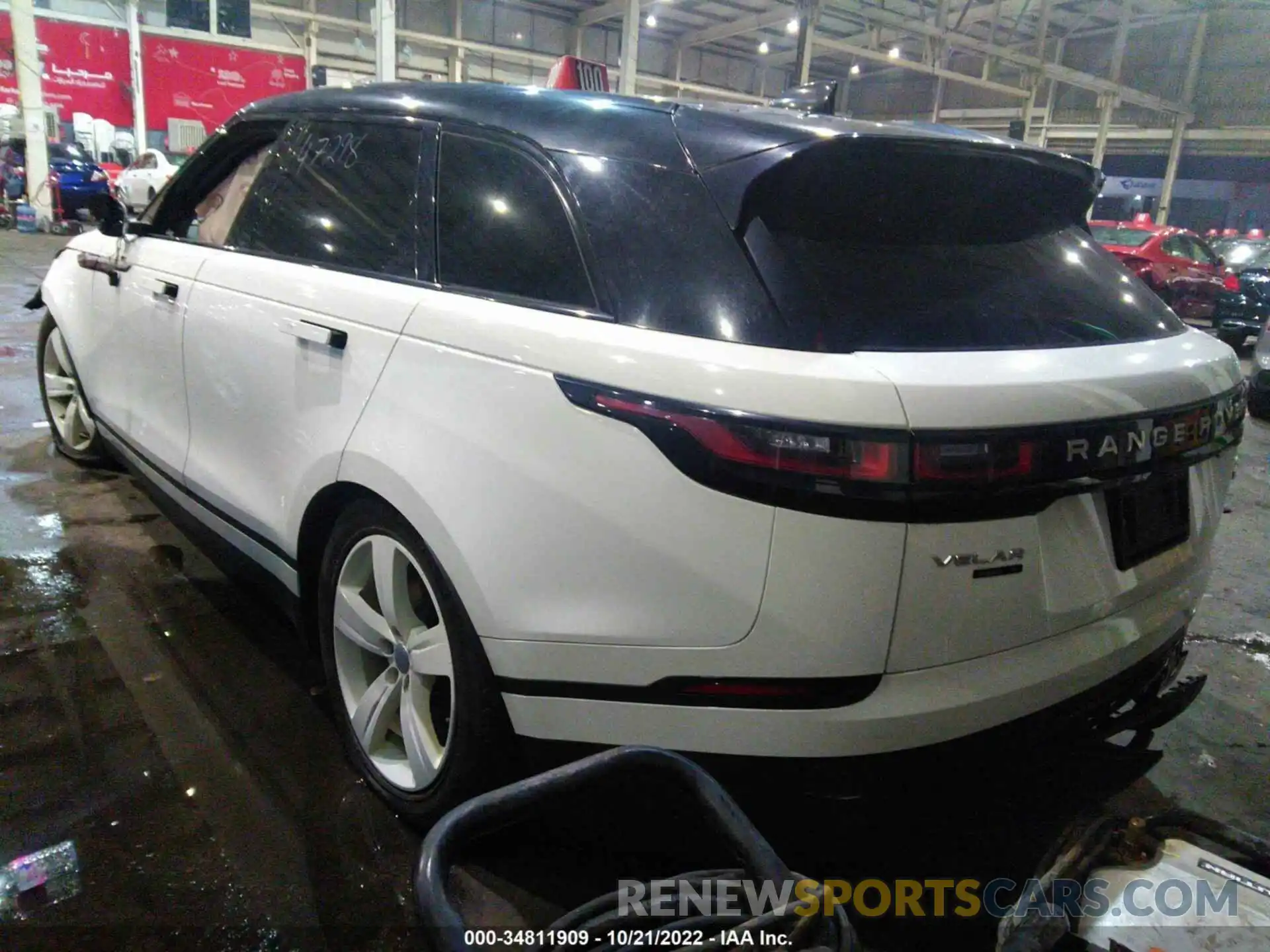 3 Photograph of a damaged car 00LYB2FV3KA212540 LAND ROVER RANGE ROVER VELAR 2019