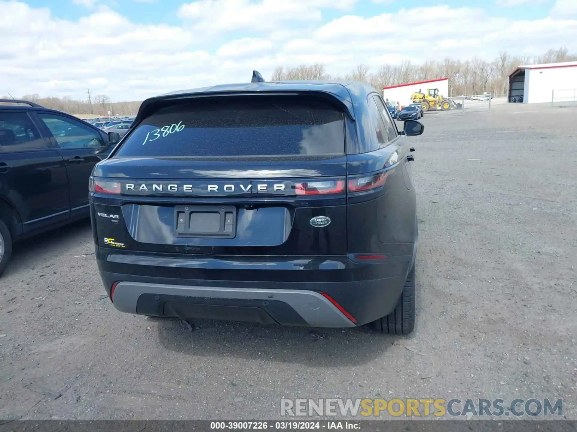 16 Photograph of a damaged car SALYA2EX0KA211030 LAND ROVER RANGE ROVER VELAR 2019