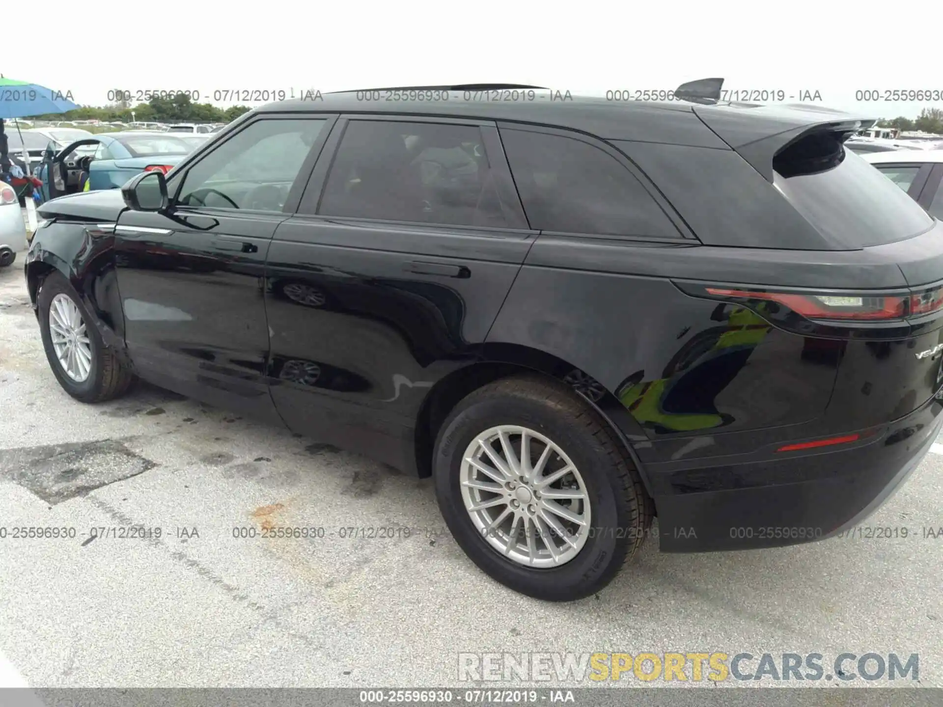 3 Photograph of a damaged car SALYA2EX7KA202390 LAND ROVER RANGE ROVER VELAR 2019