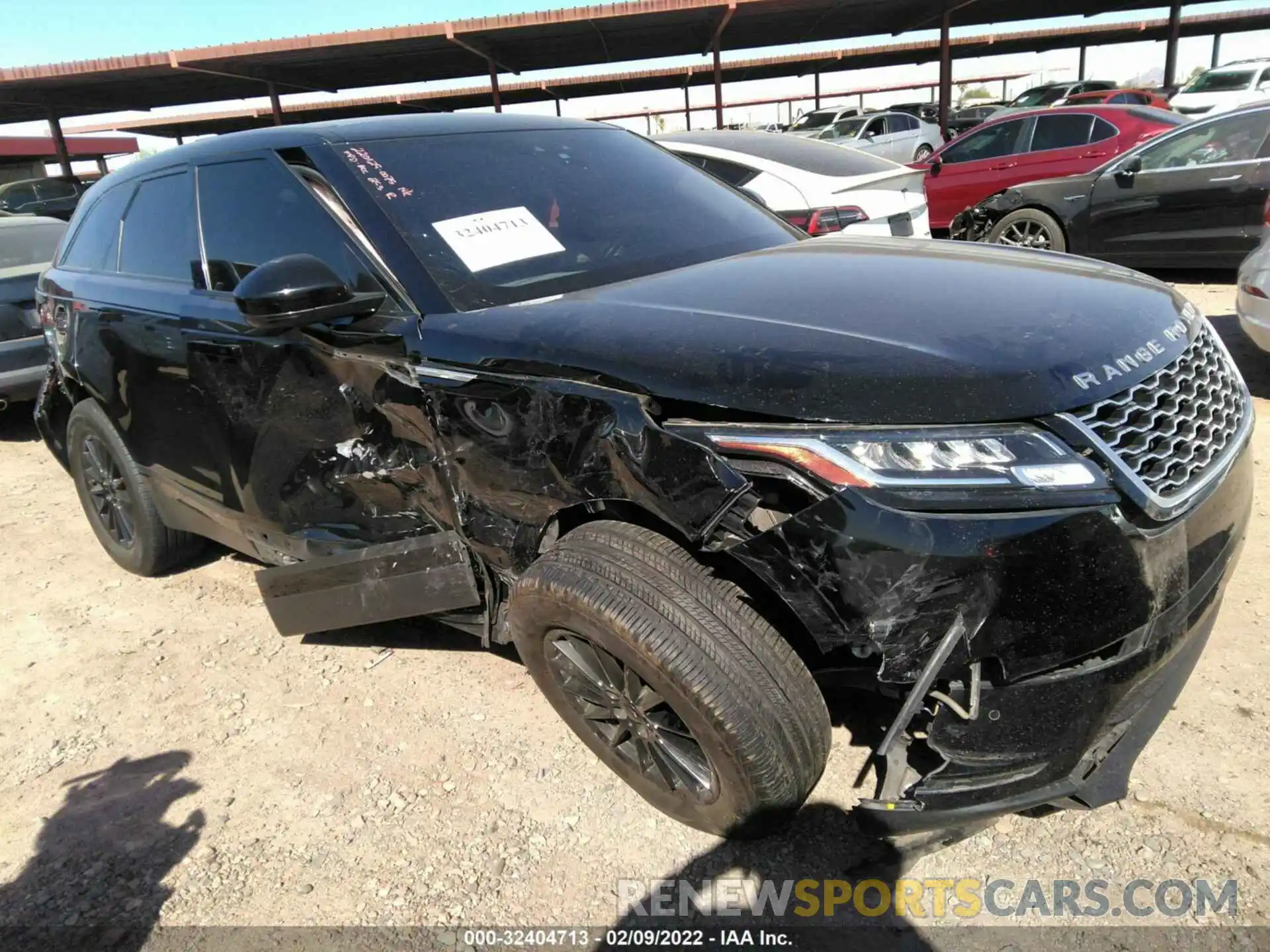 1 Photograph of a damaged car SALYA2EX7KA217097 LAND ROVER RANGE ROVER VELAR 2019