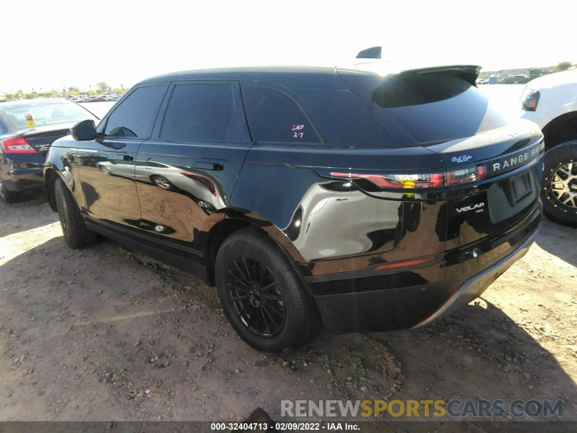 3 Photograph of a damaged car SALYA2EX7KA217097 LAND ROVER RANGE ROVER VELAR 2019