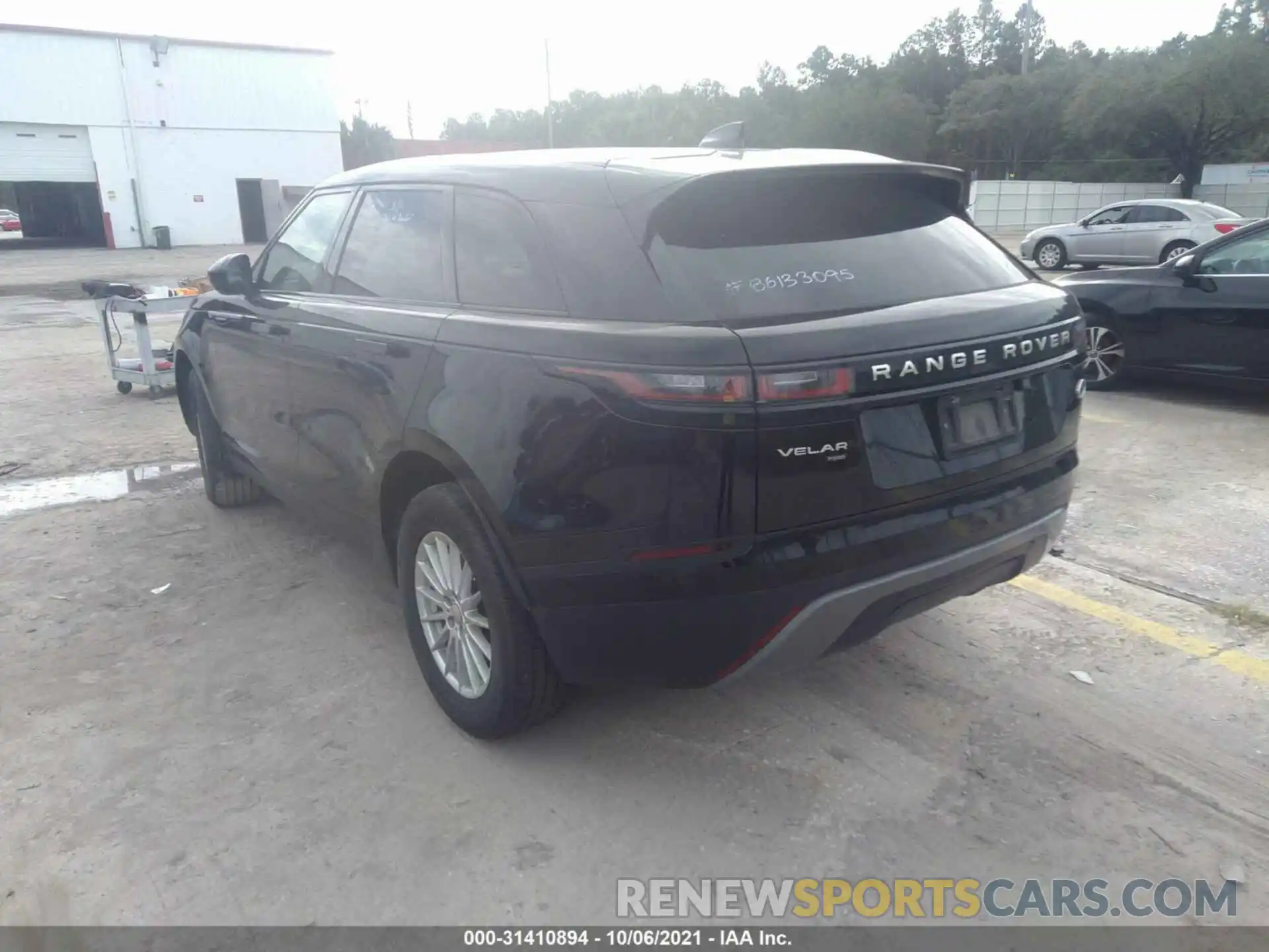 3 Photograph of a damaged car SALYA2EX8KA200017 LAND ROVER RANGE ROVER VELAR 2019